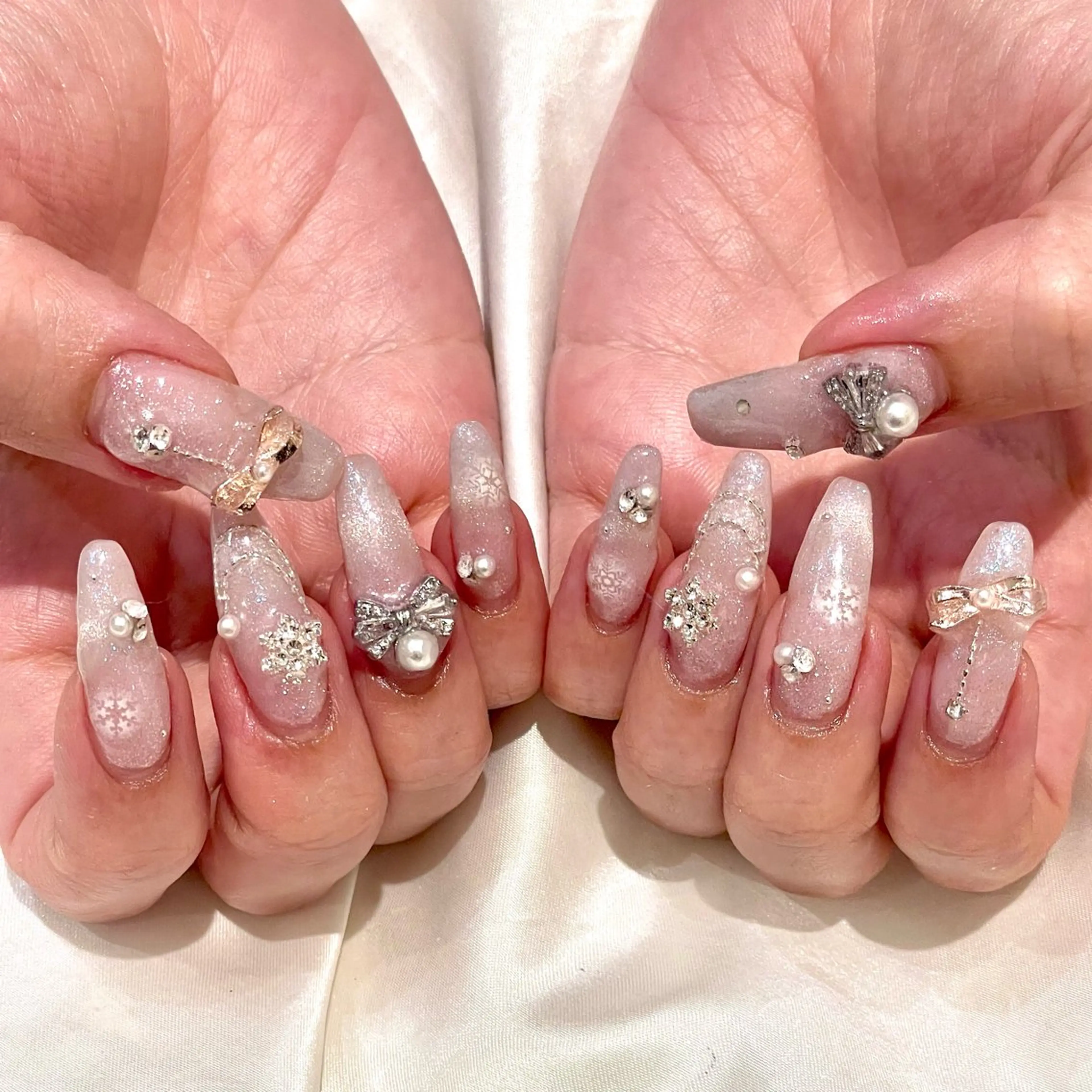 ネイル ハンドネイル ゆ きのネイルデザイン