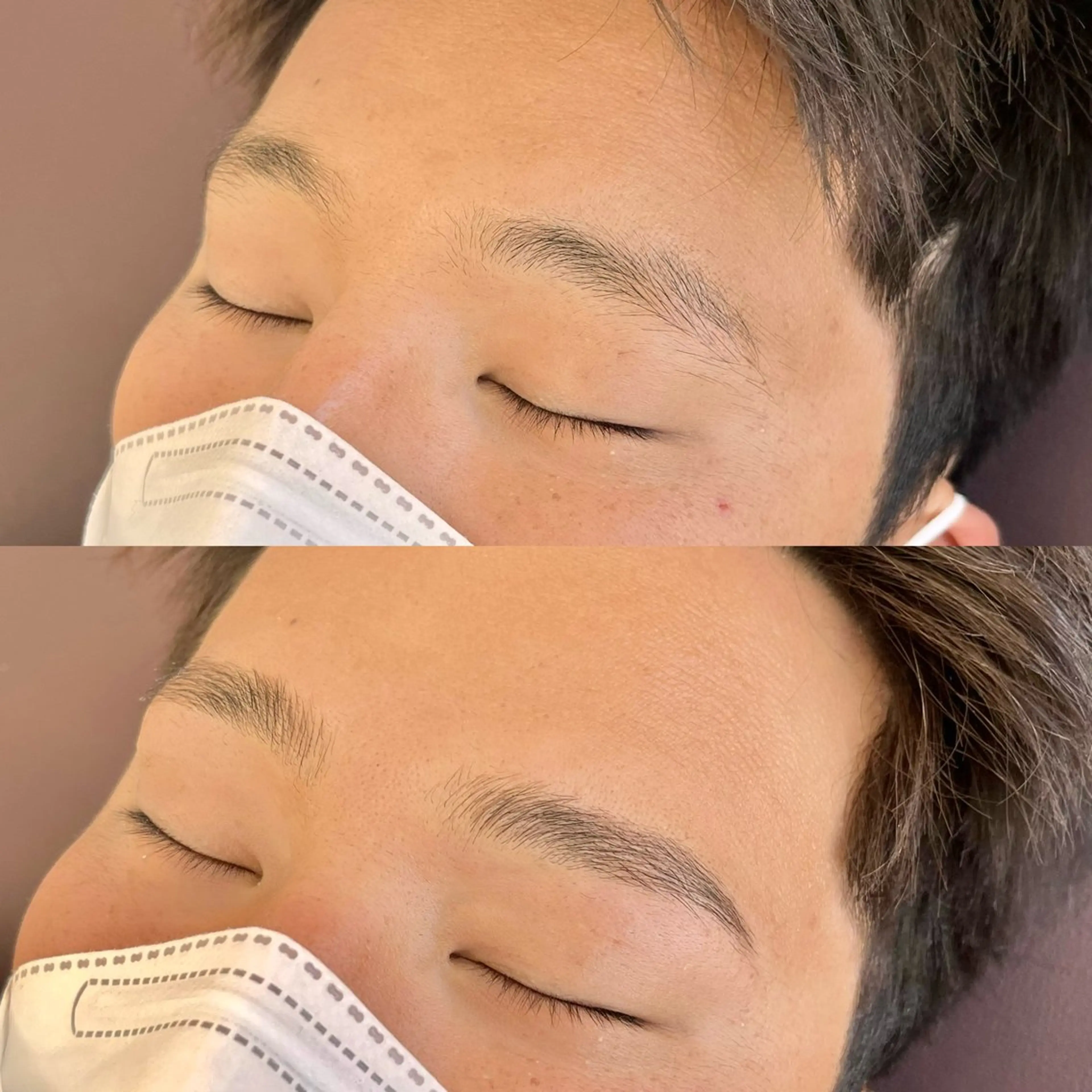 メンズ アイブロウ ハリウッドブロウリフト メンズアイブロウ ワックス脱毛 眉カット その他(アイブロウ) パーソナルカラー VILYのその他イメージ