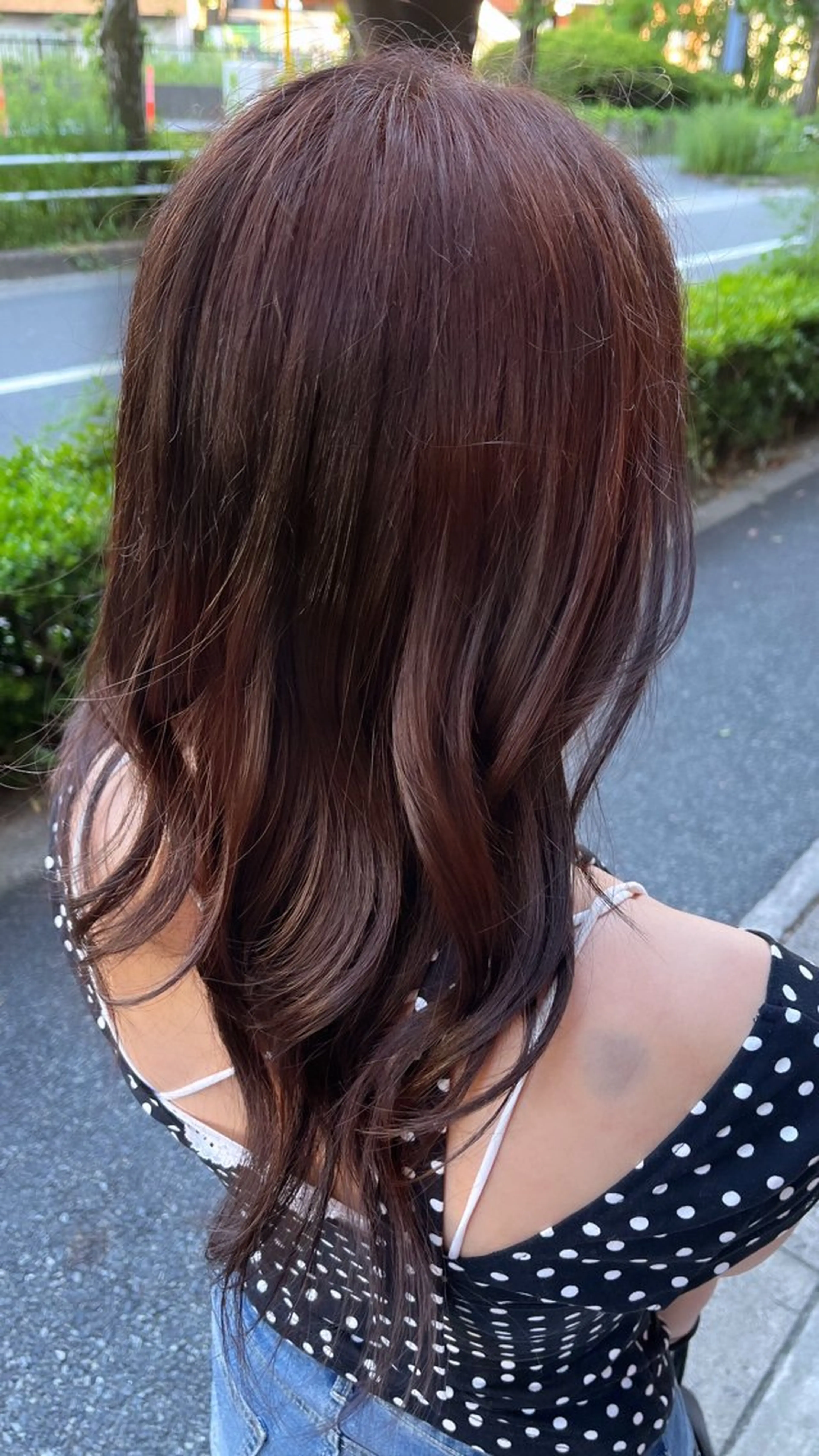 ロング カラー ɪɴɪᴛʏ💚 ᴍɪᴡᴀのヘアスタイル