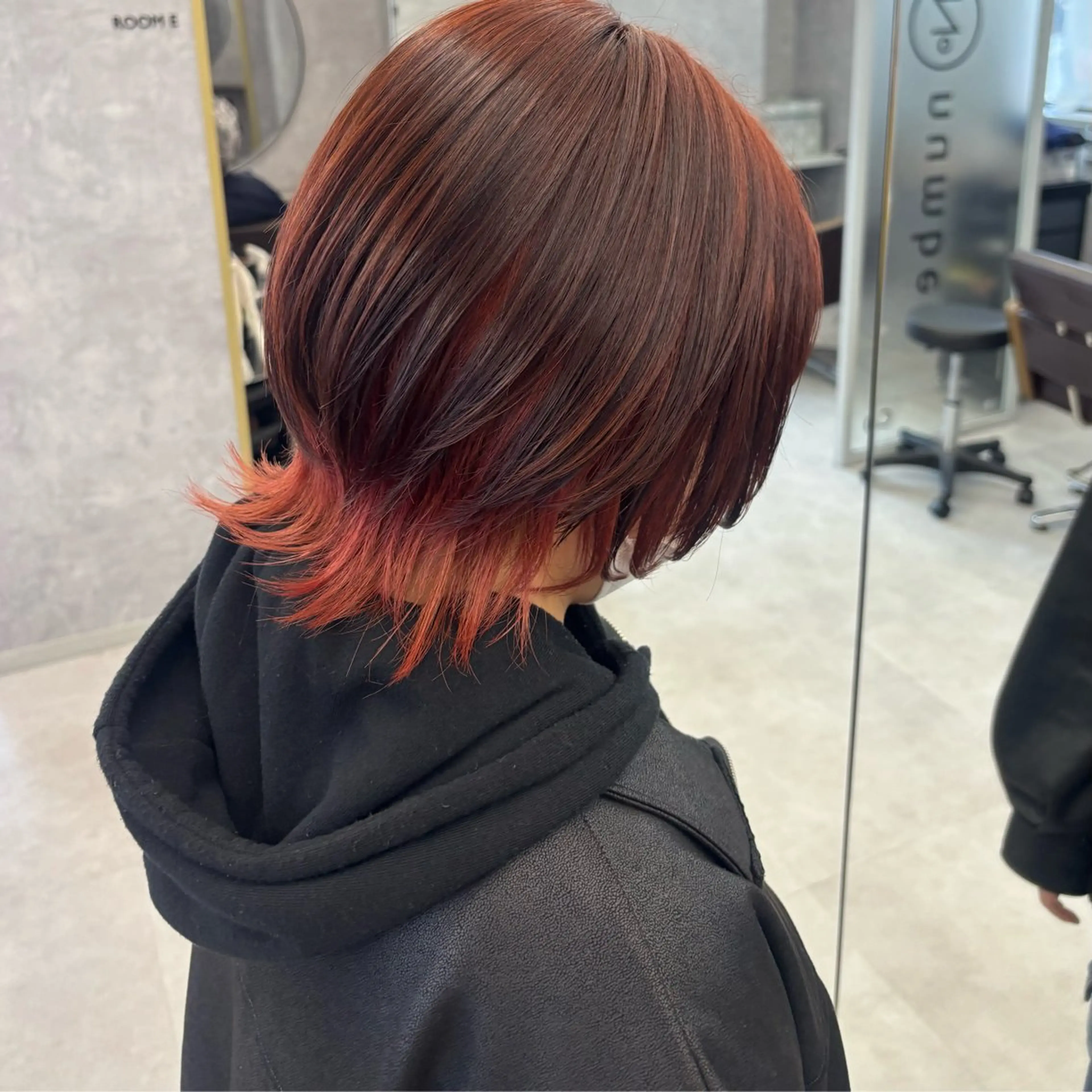 ショート カラー ヘアカラー トリートメント NUMBER_ ユイナのヘアスタイル