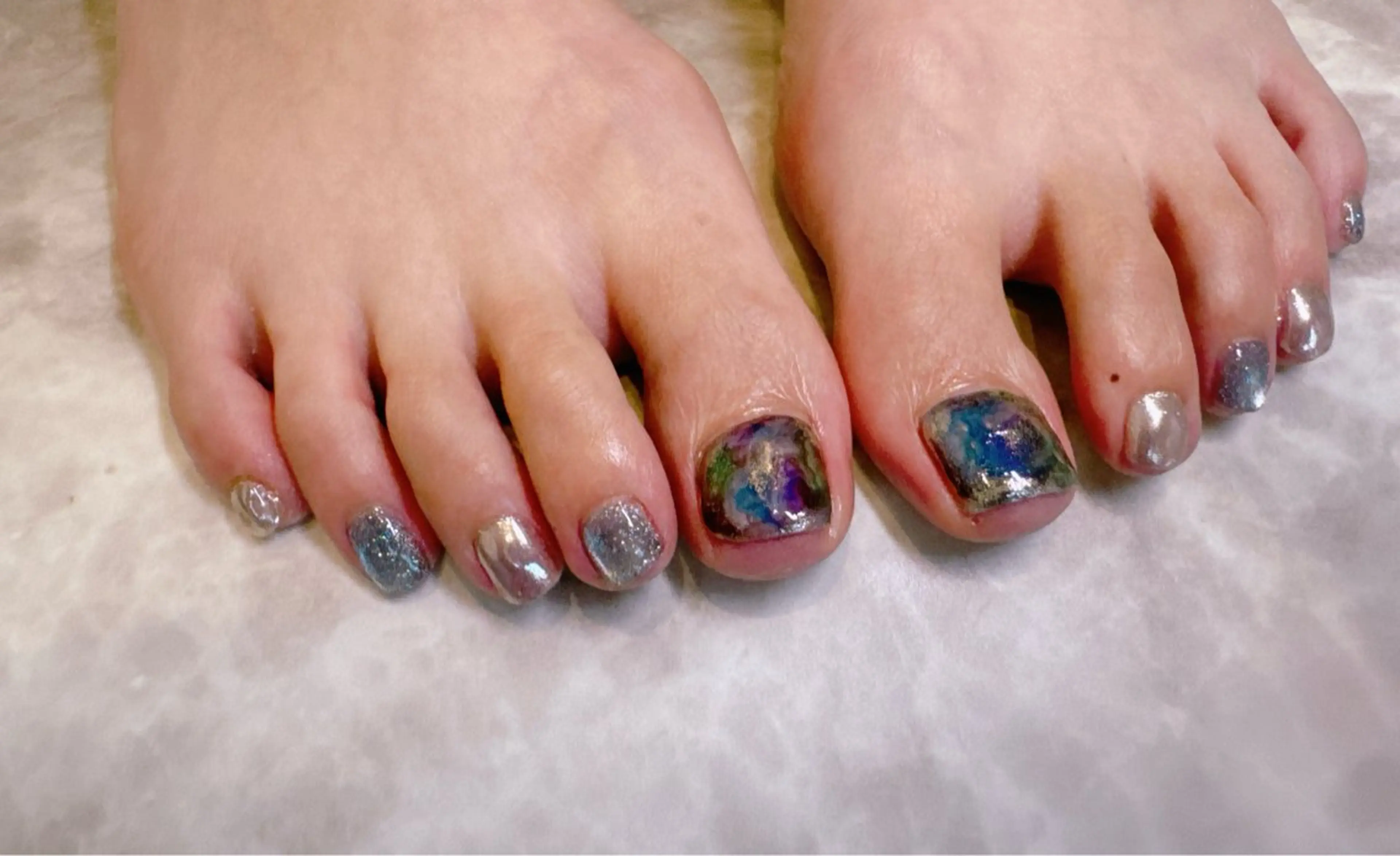 ネイル フットネイル フットネイル olim nailspaceのネイルデザイン