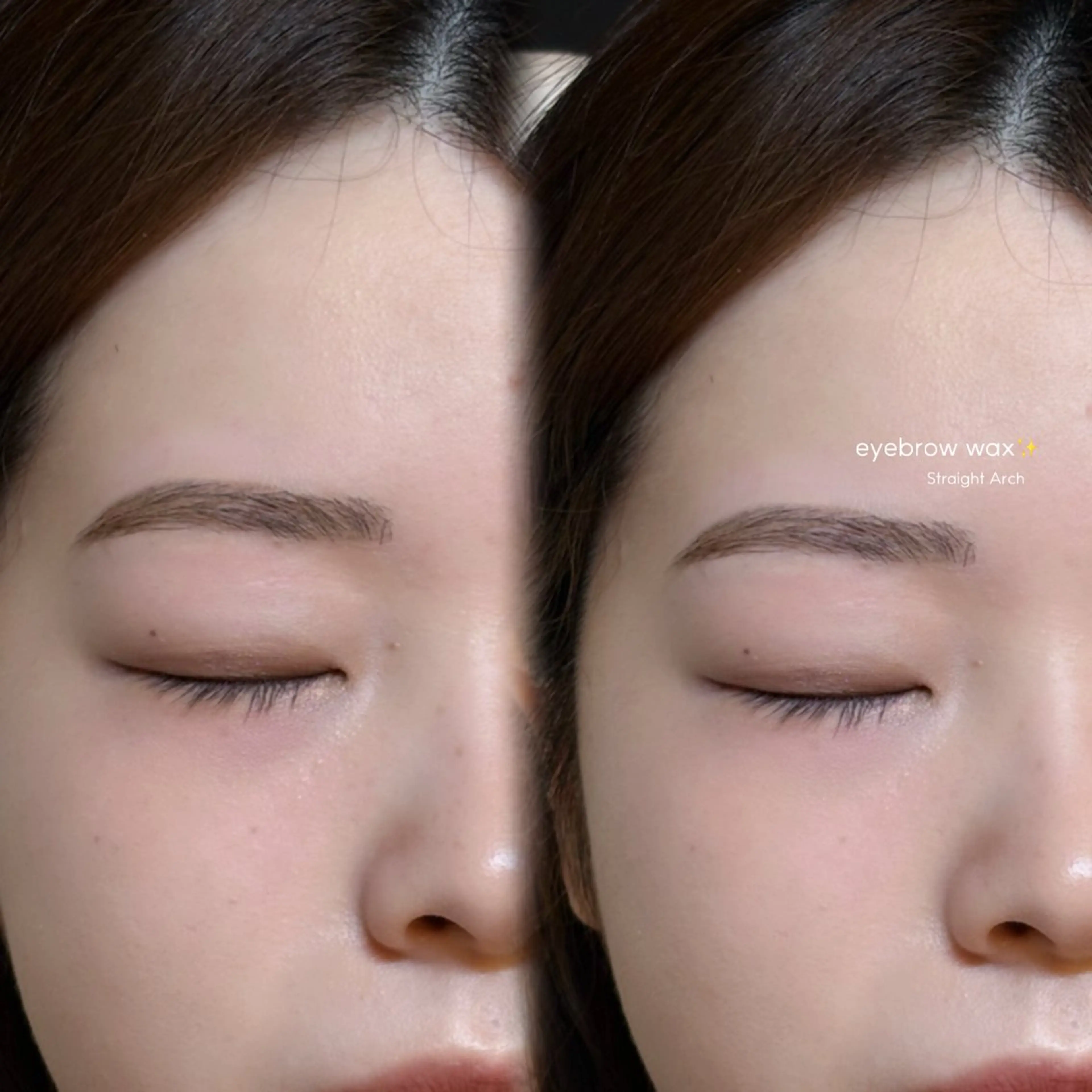 アイブロウ ワックス脱毛 眉カット CHIC Aoiのマツエク・マツパデザイン