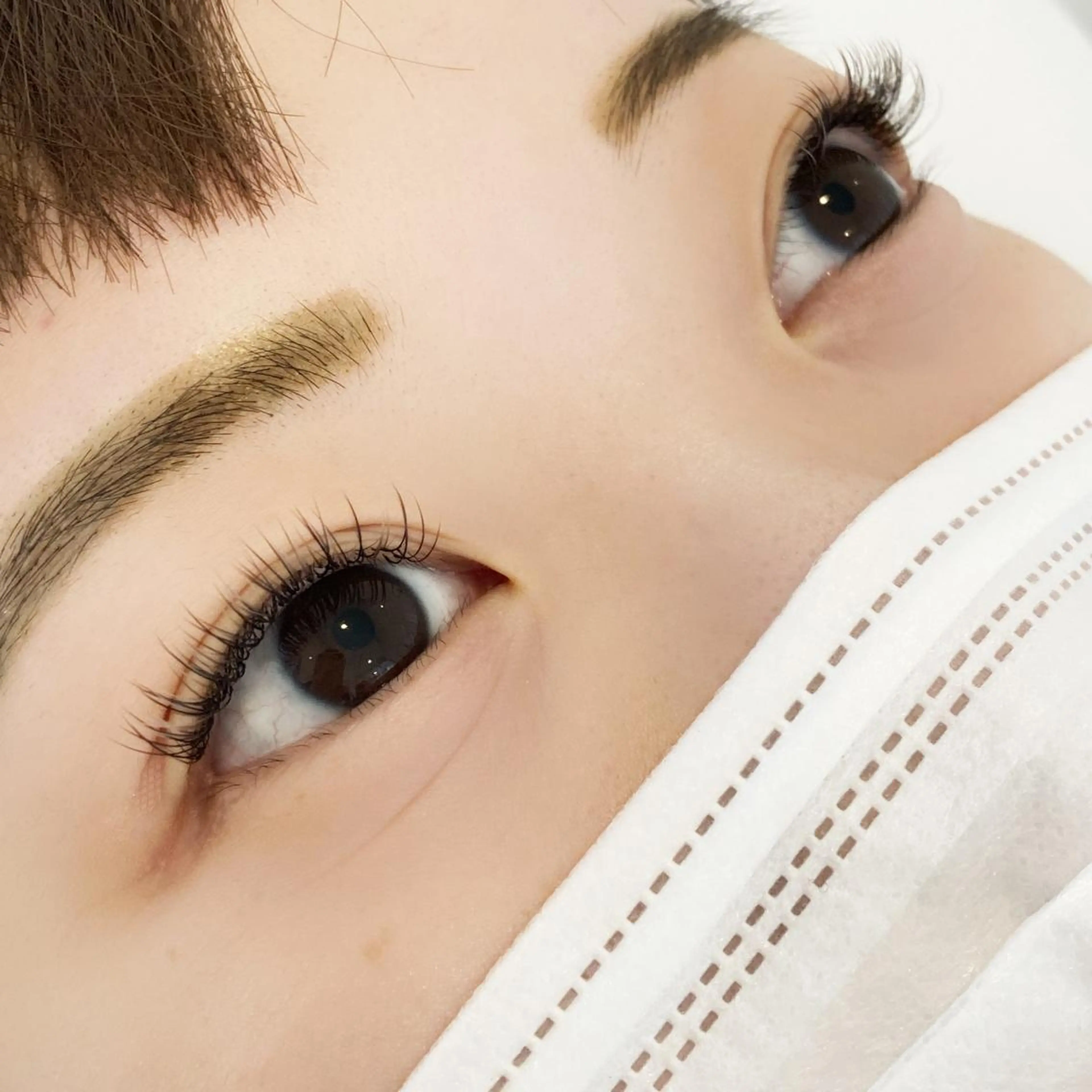 マツエク・マツパ カラーマツエク ナチュラル ピニョン ラッシュのマツエク・マツパデザイン