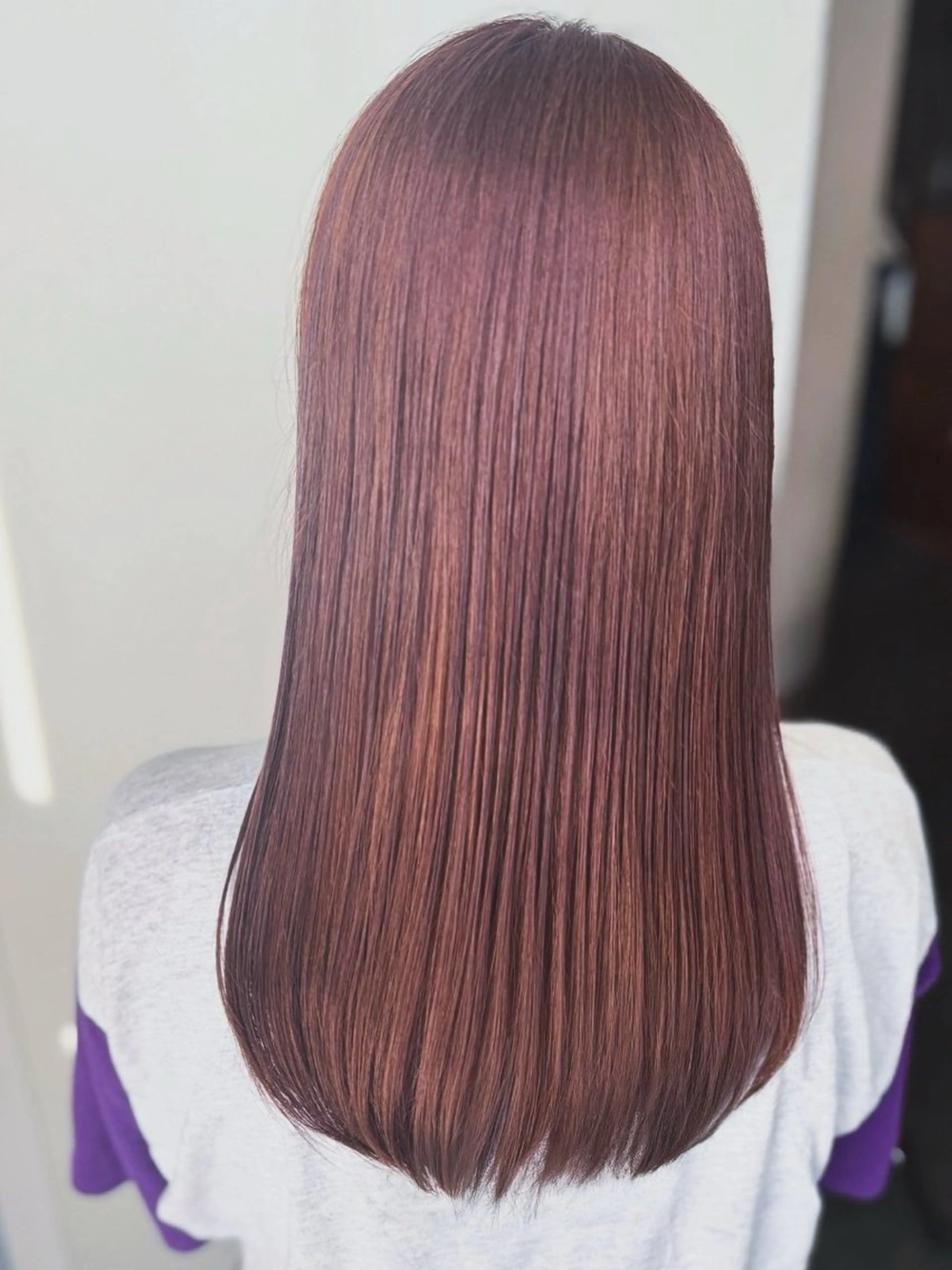 ロング カラー ブリーチ ダブルカラー ラベンダーカラー ブリーチなしカラー ピンクカラー 透明感color ハイトーン✨みくりのヘアスタイル
