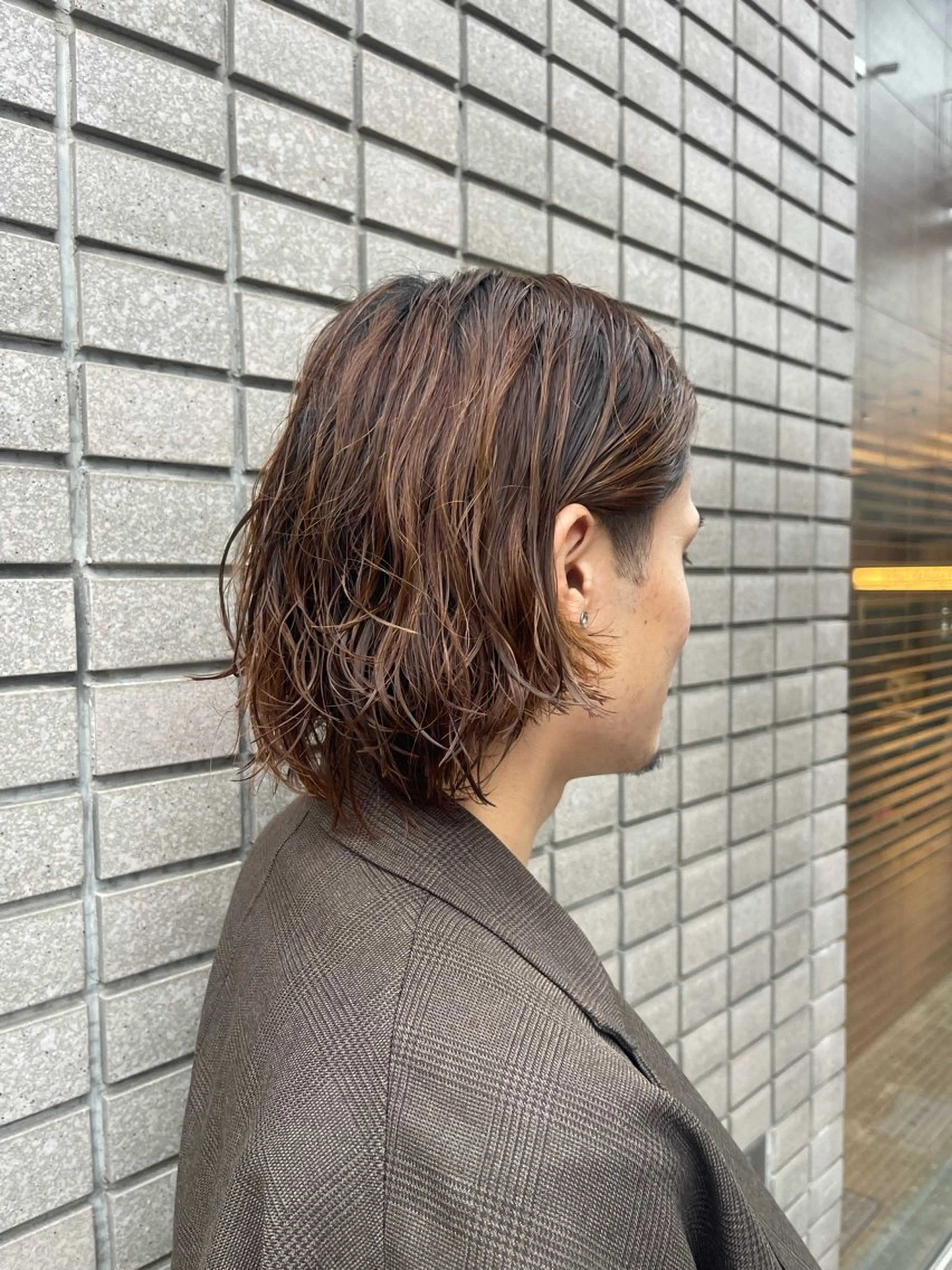 ミディアム SASAnagano 岩下サードゥのヘアスタイル