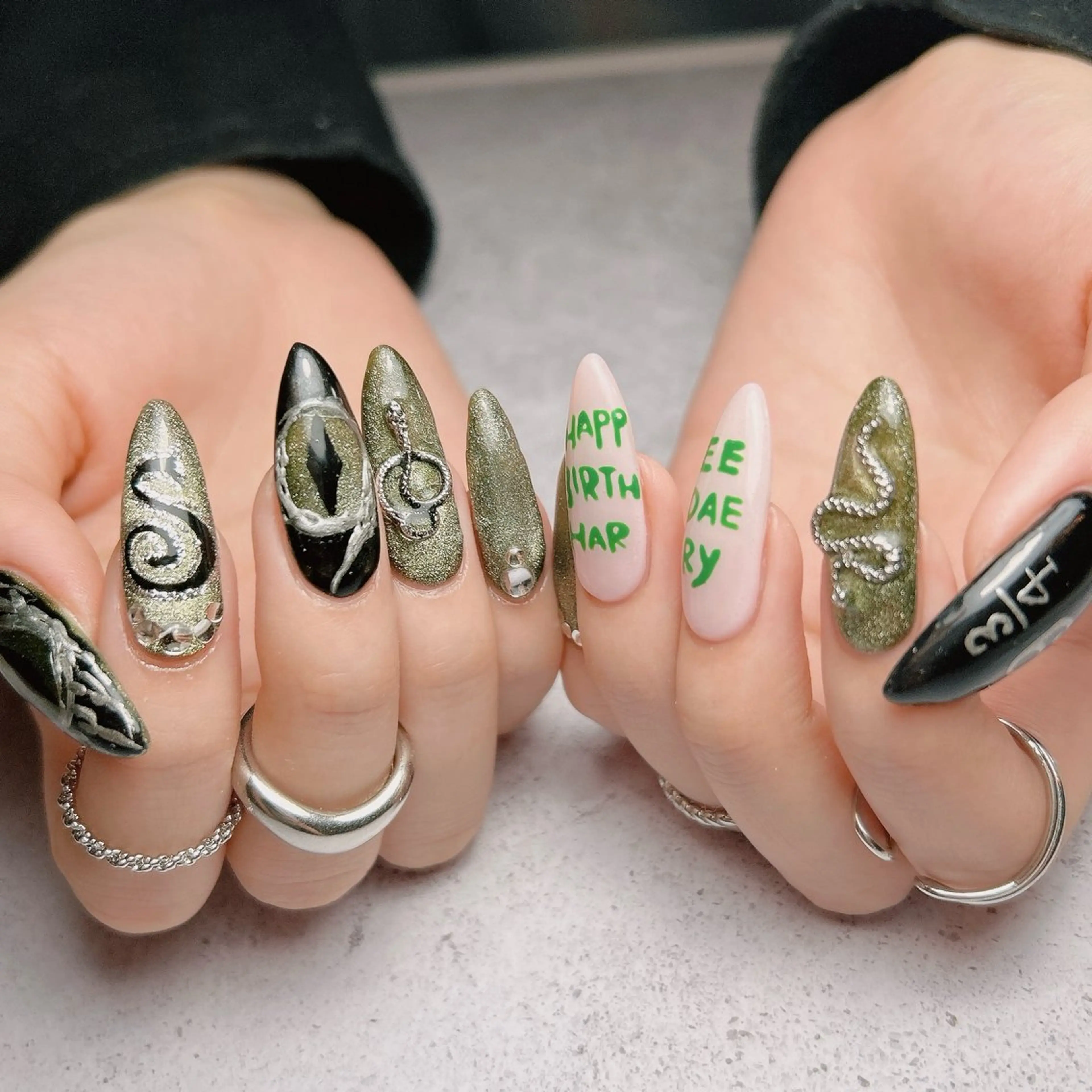 ネイル ハンドネイル junna 金山.東別院.上前津のネイルデザイン