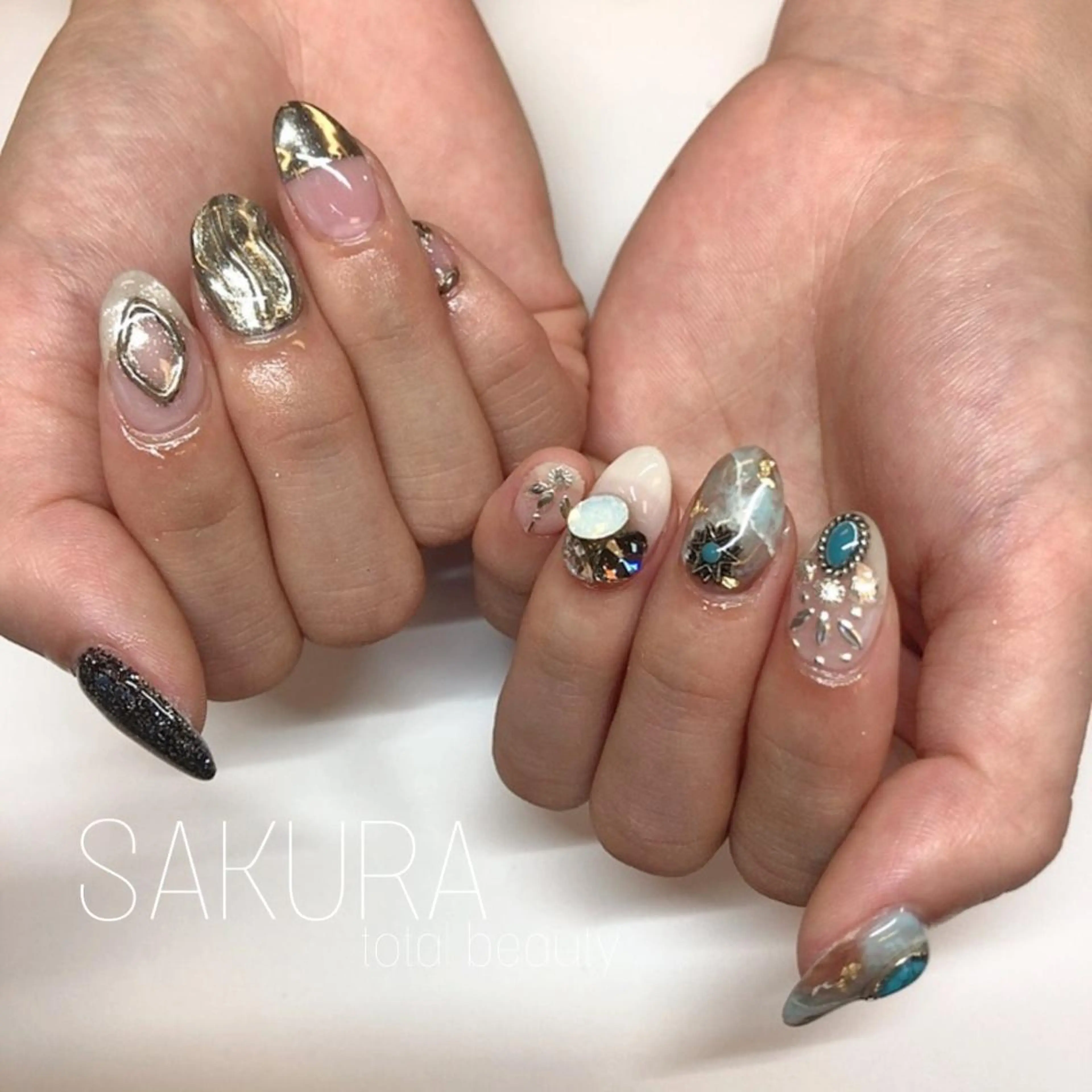 ネイル SAKURA 山野のネイルデザイン