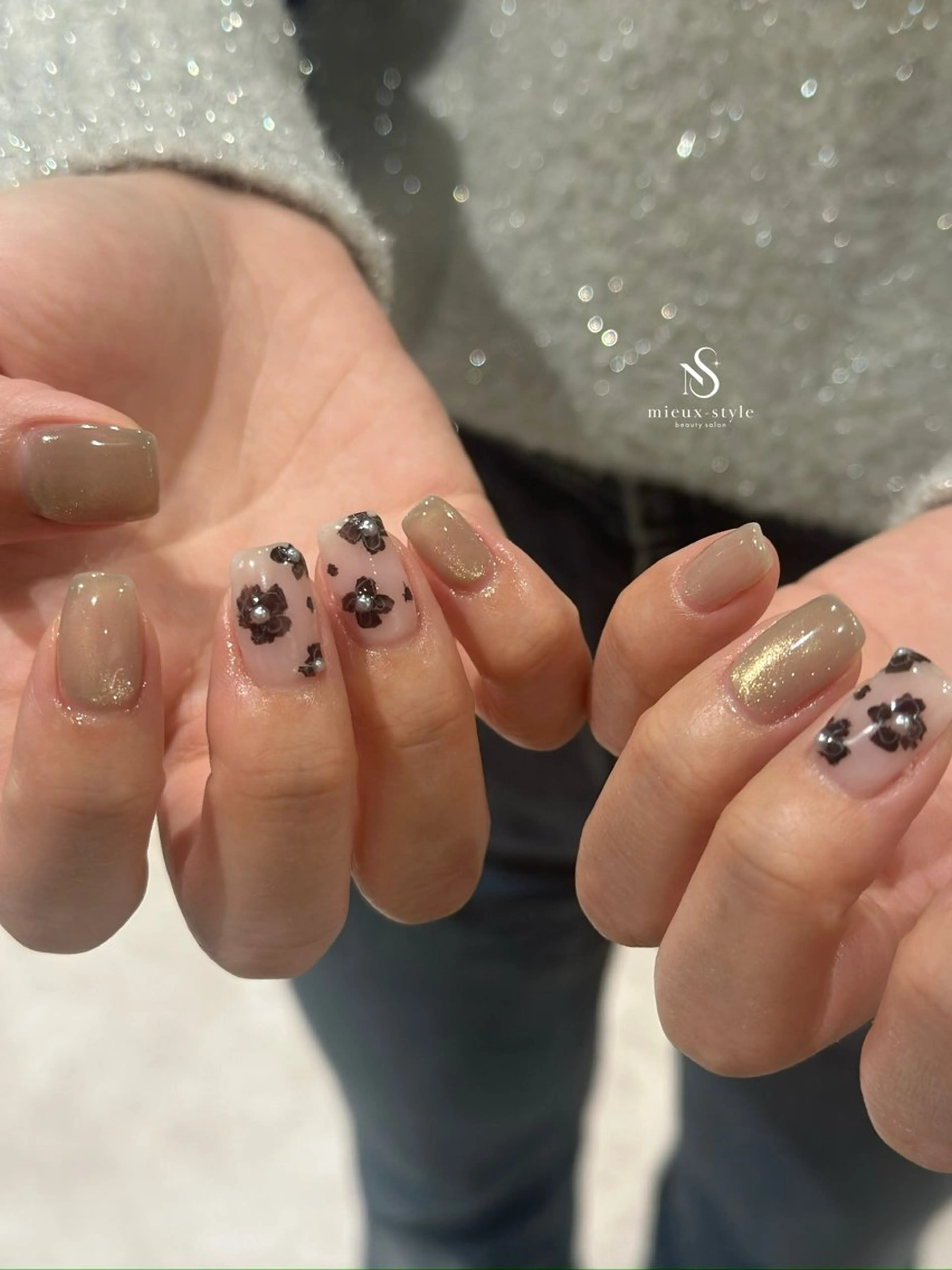 ネイル mieux-myu /立川nuanceのネイルデザイン
