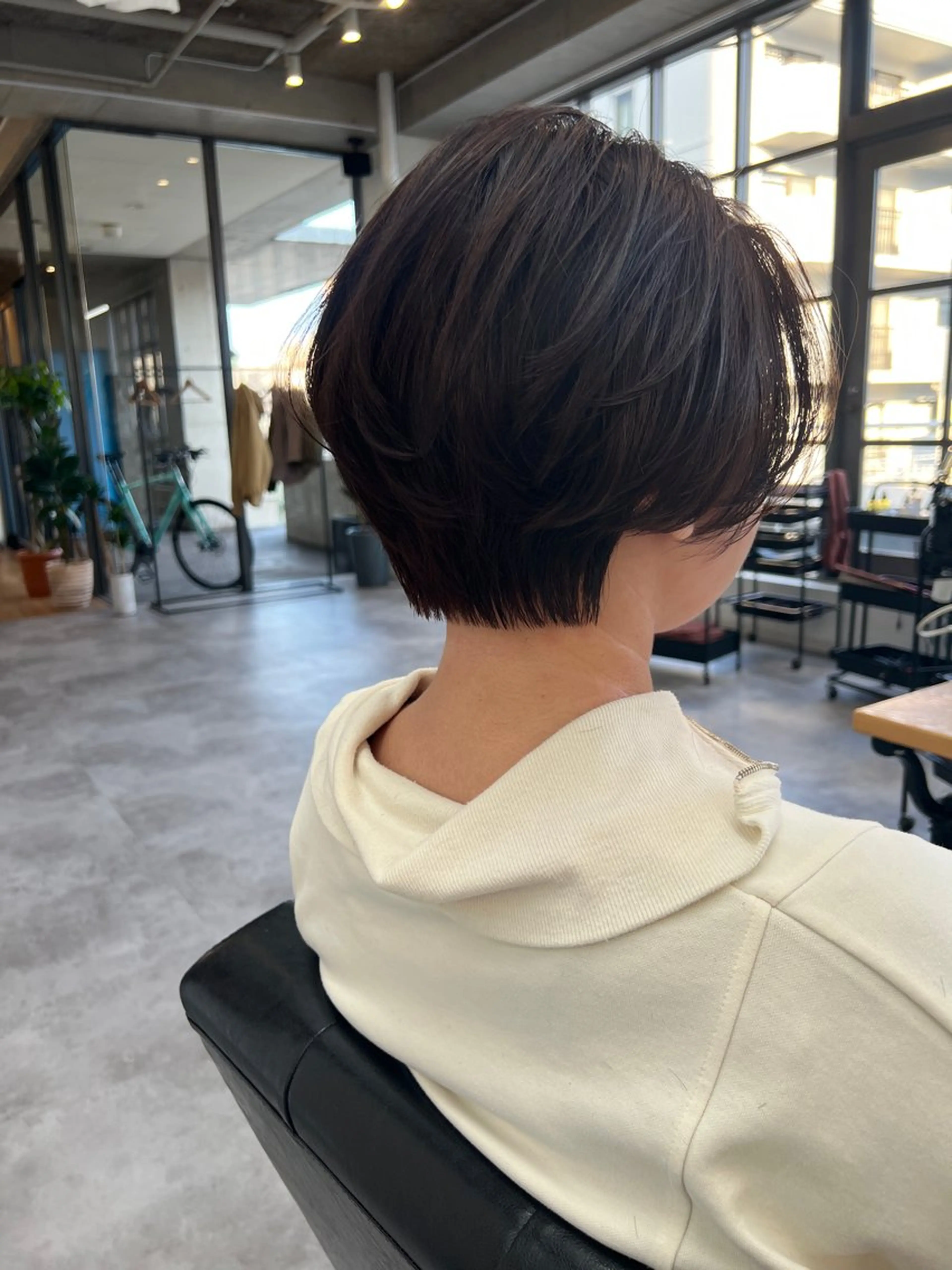 ショート ショートヘア KA ZUのヘアスタイル