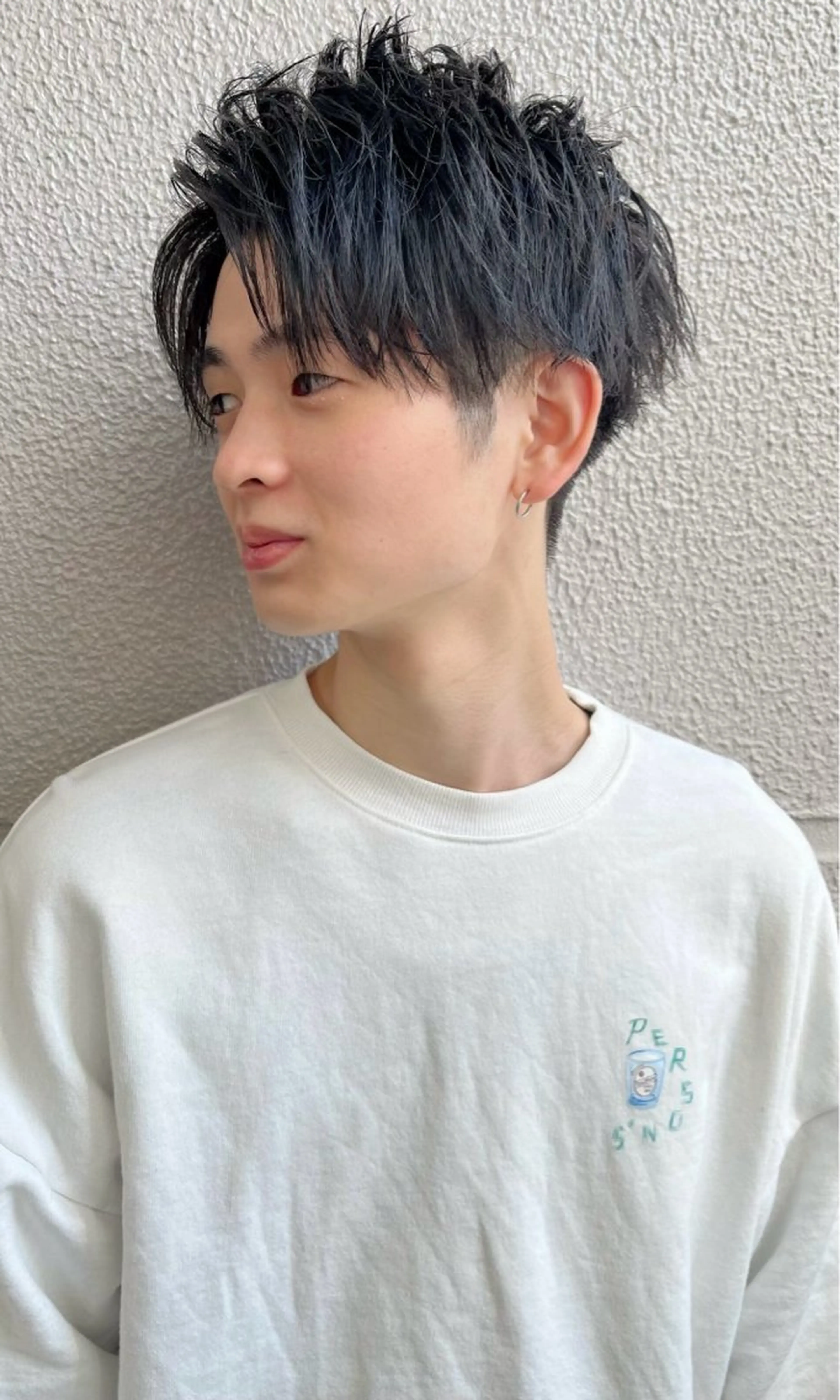 メンズ est-r. Hinanoのヘアスタイル