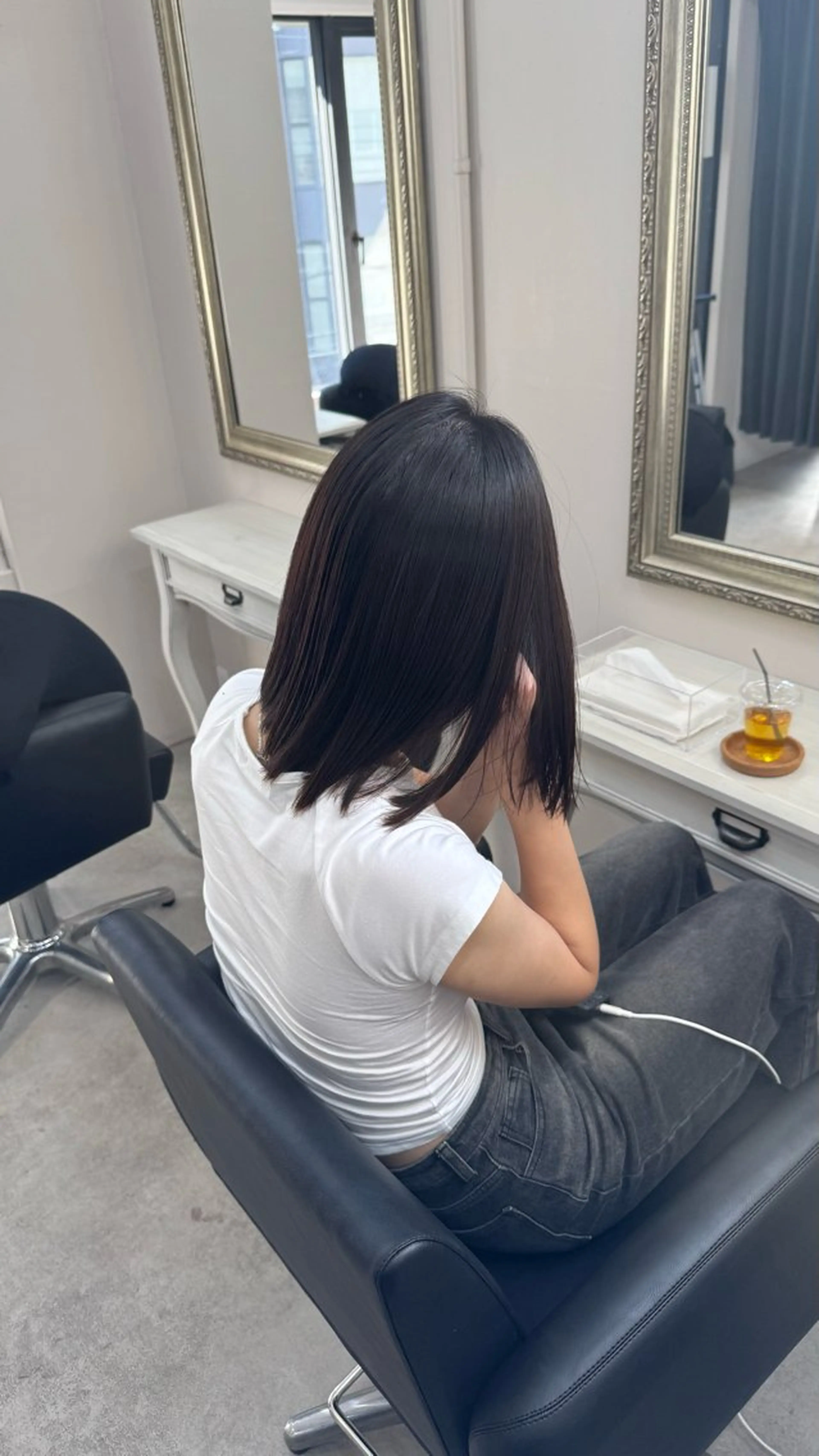 ショート カット 縮毛矯正 トリートメント reira/堀江 /似合わせカットのヘアスタイル