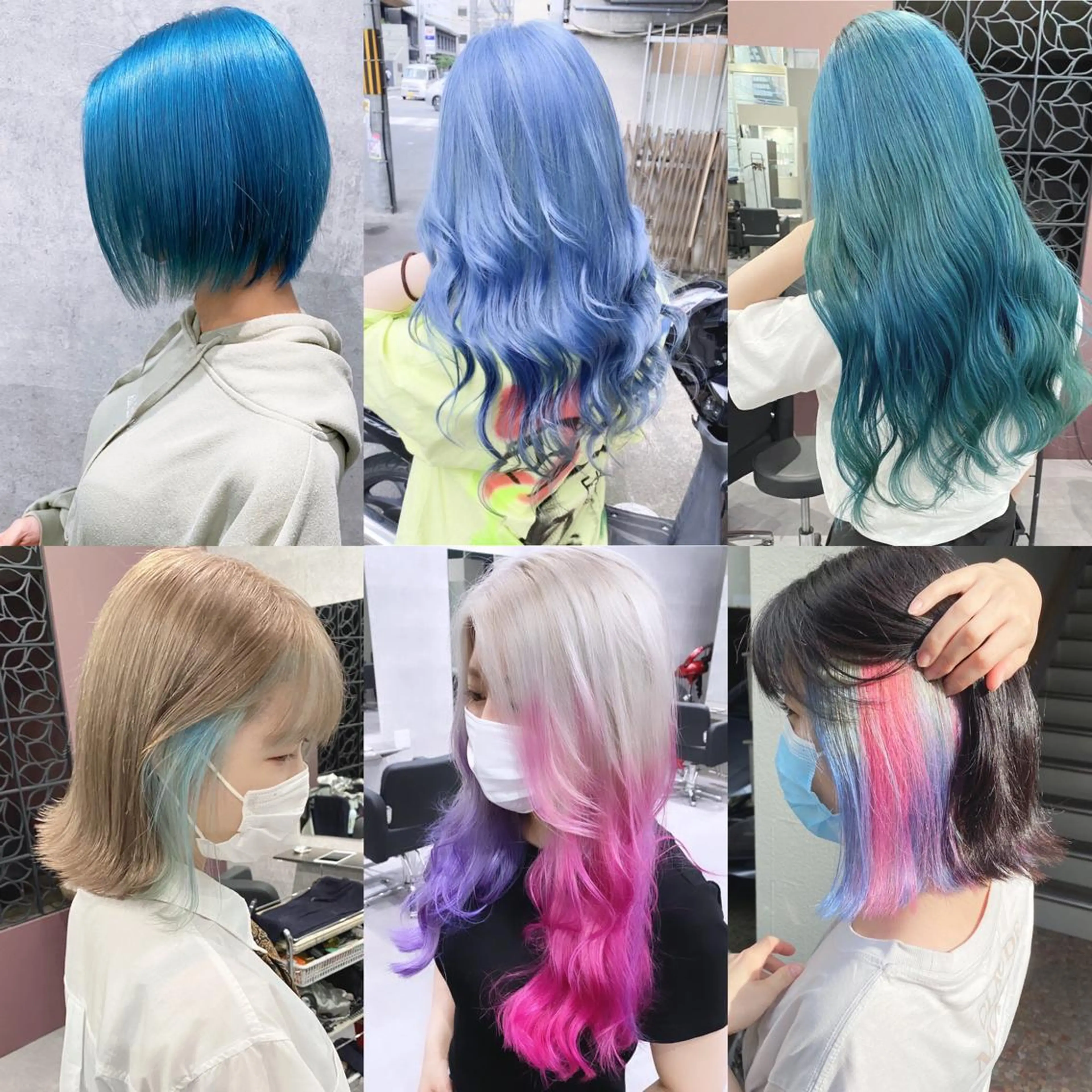 カラー デザインカラー Via officialのヘアスタイル