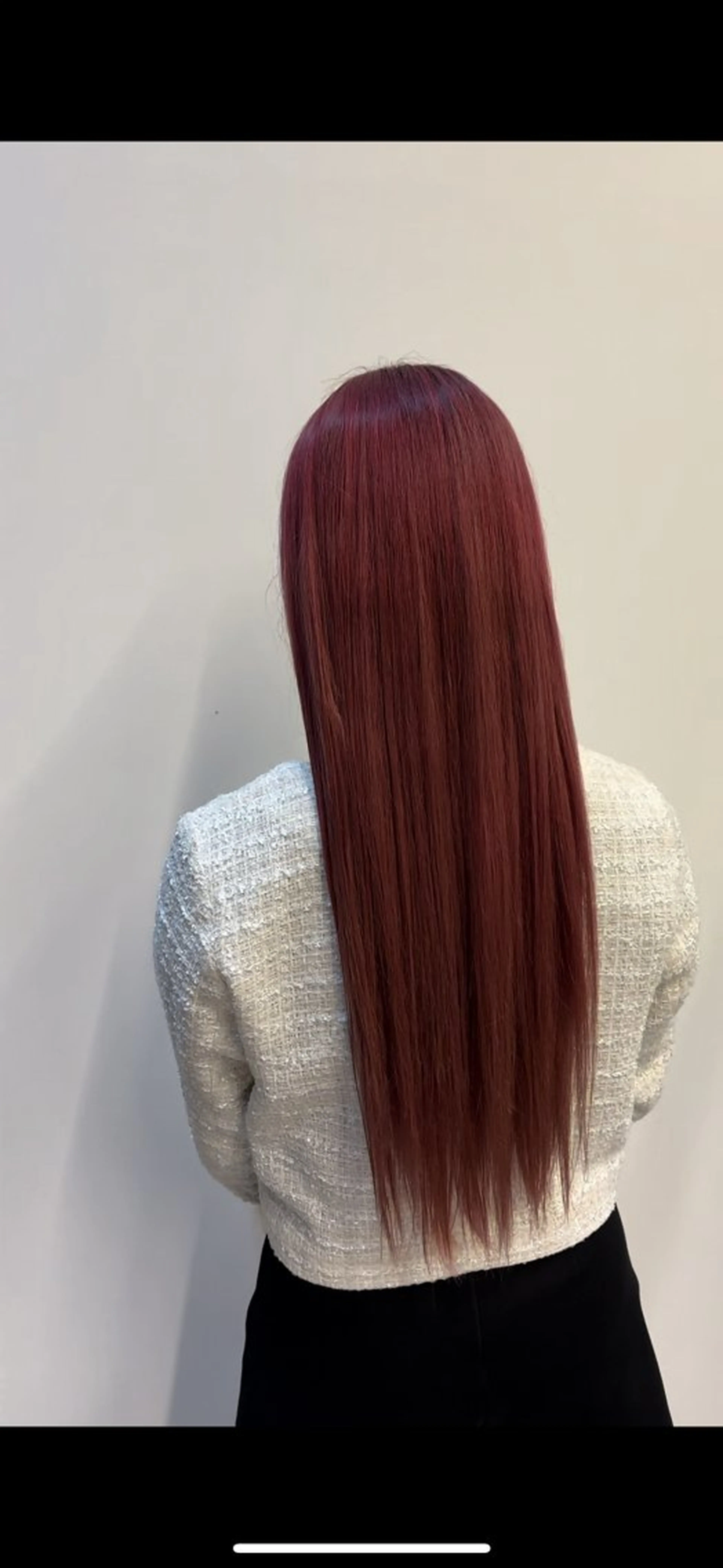 ロング カラー 水野 志保のヘアスタイル