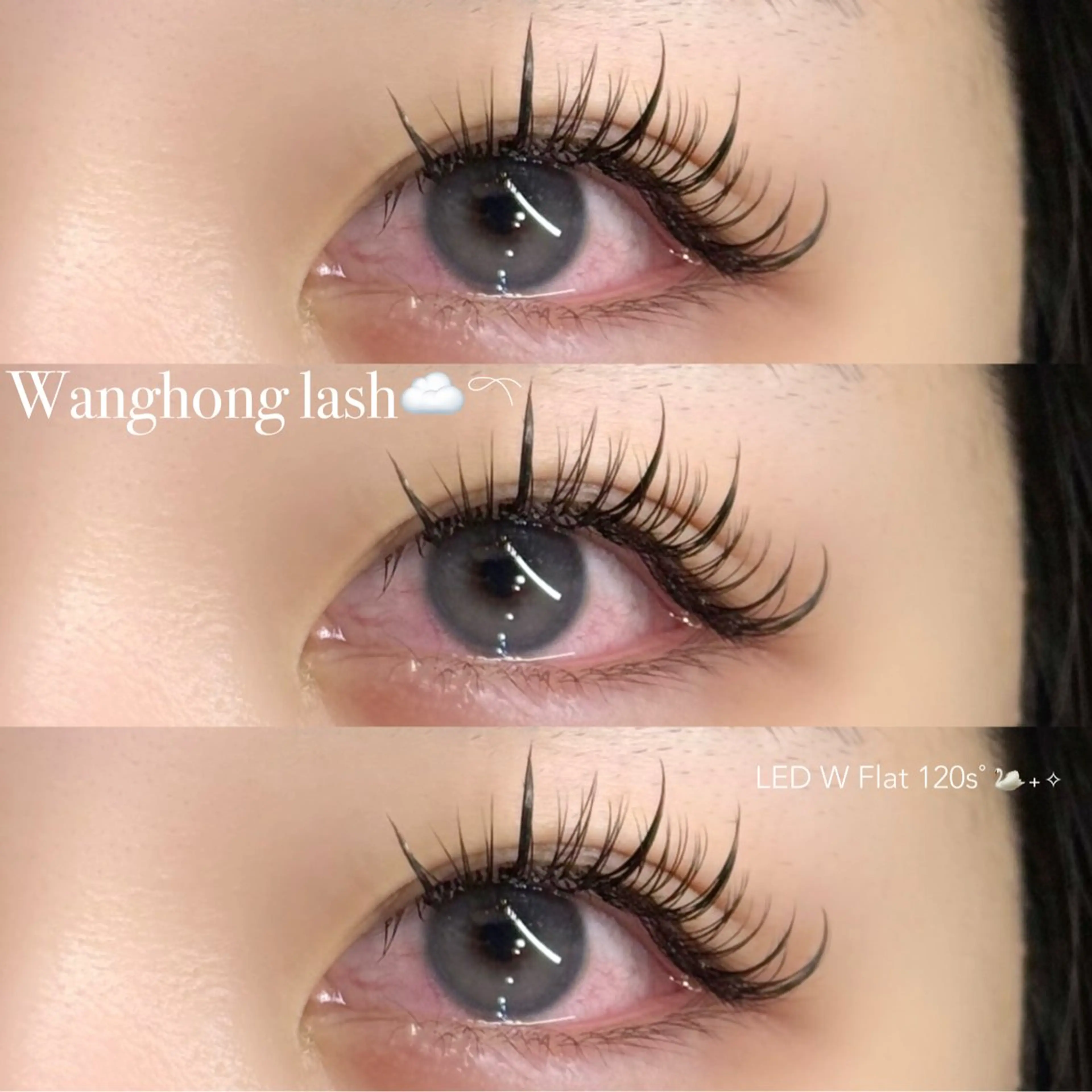 マツエク・マツパ 韓国風マツエク パリジェンヌラッシュリフト まつげパーマ 一重×まつ毛パーマ ワンホンマツエク 🫧fein. 𝙖𝙣𝙣.🤍のマツエク・マツパデザイン