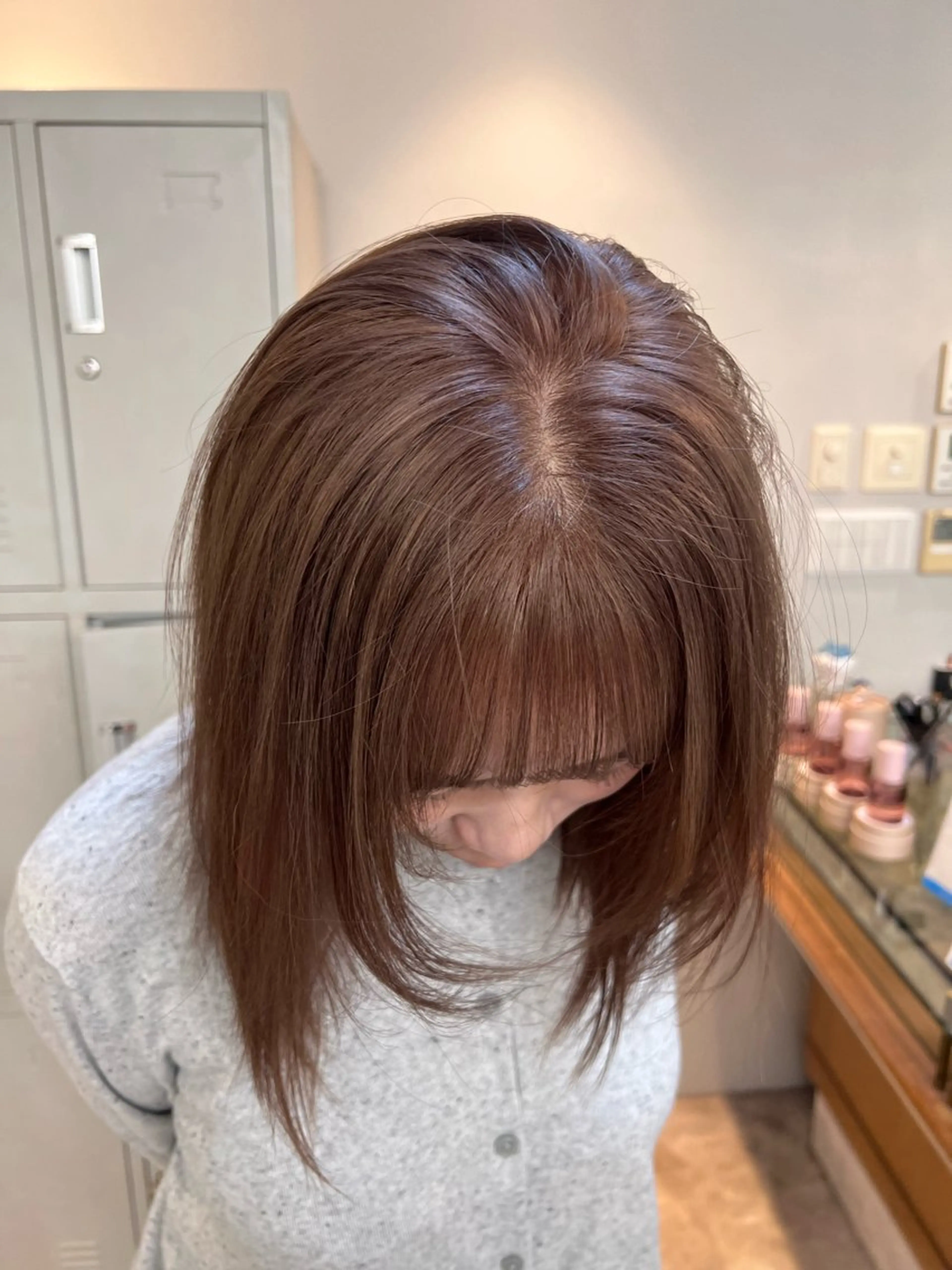 ミディアム カラー flamme 🫧yumiのヘアスタイル