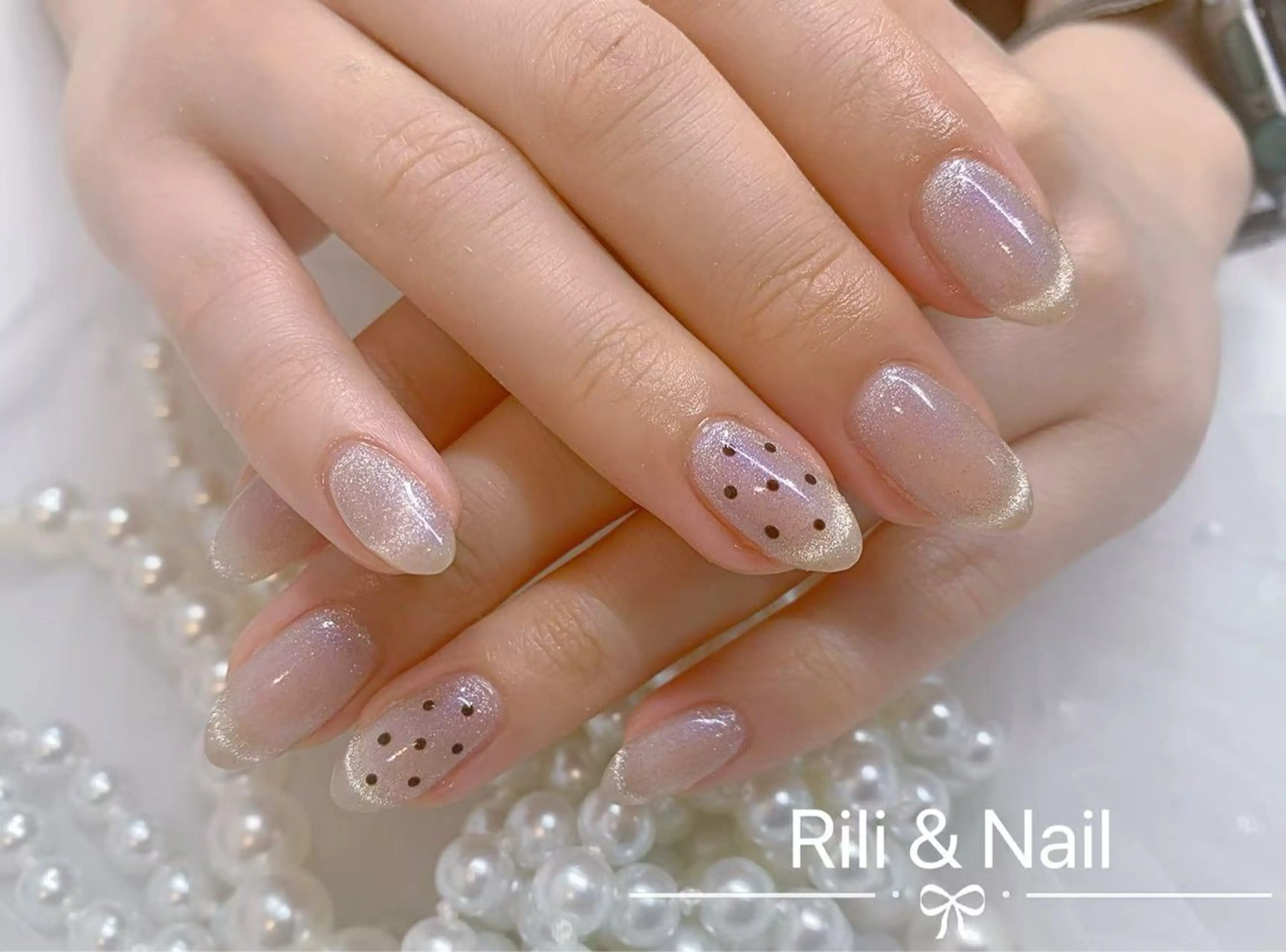 ネイル ハンドネイル Rili nail  eyelash所属・Rili🎀 Nailのネイルデザイン