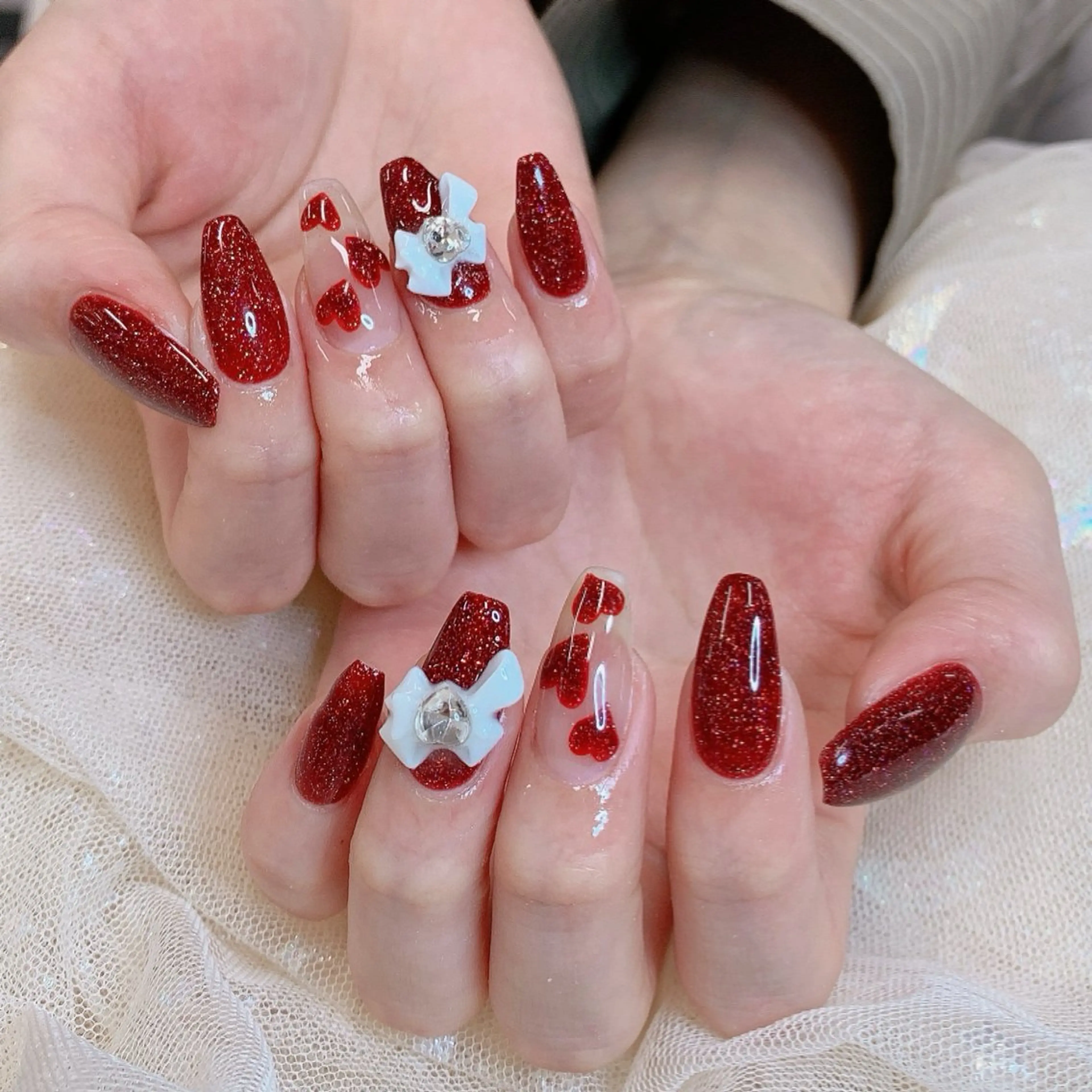 ネイル 💗キラネイル💗 モチ最高のネイルデザイン