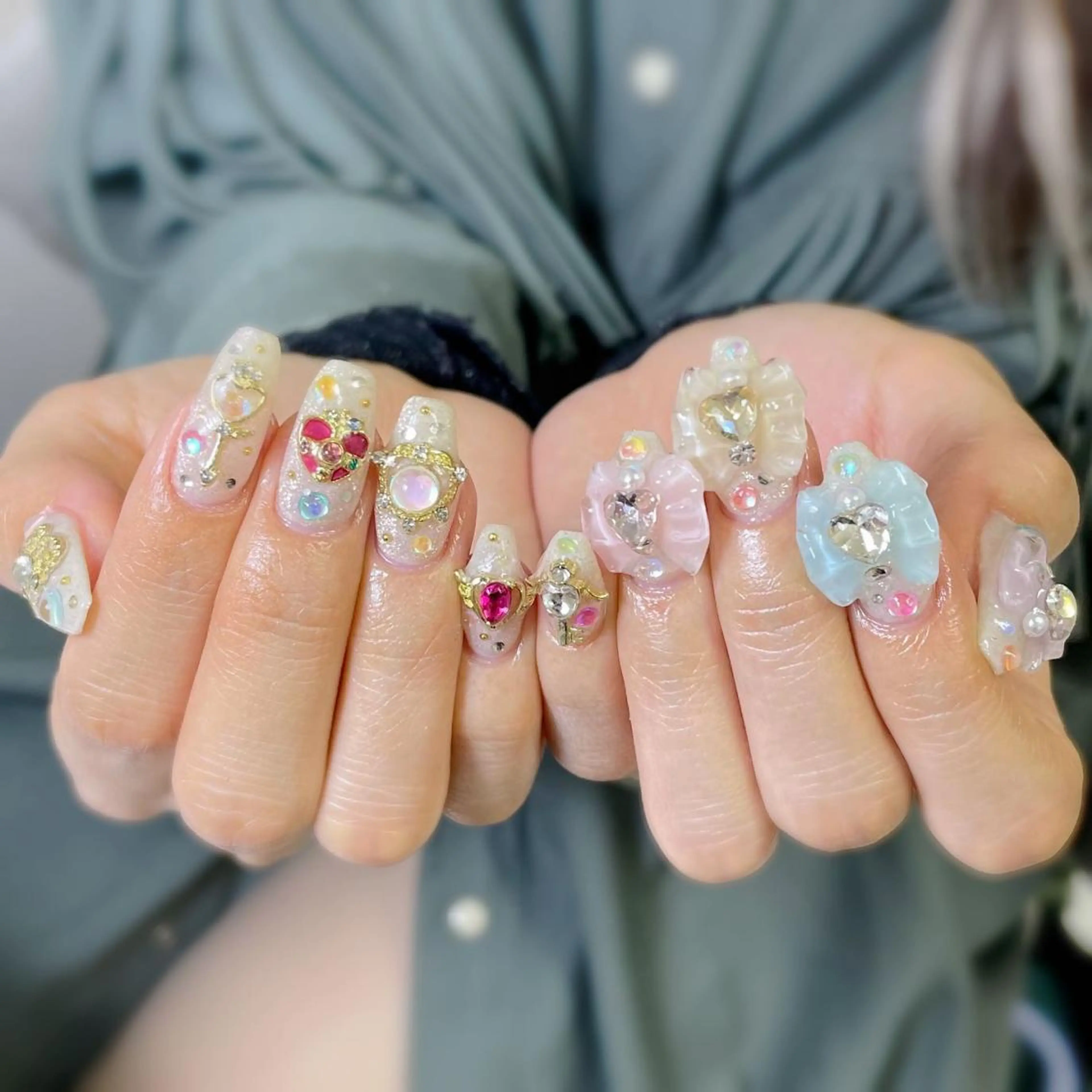 ネイル ハンドネイル DEMAIN- 🌹のネイルデザイン