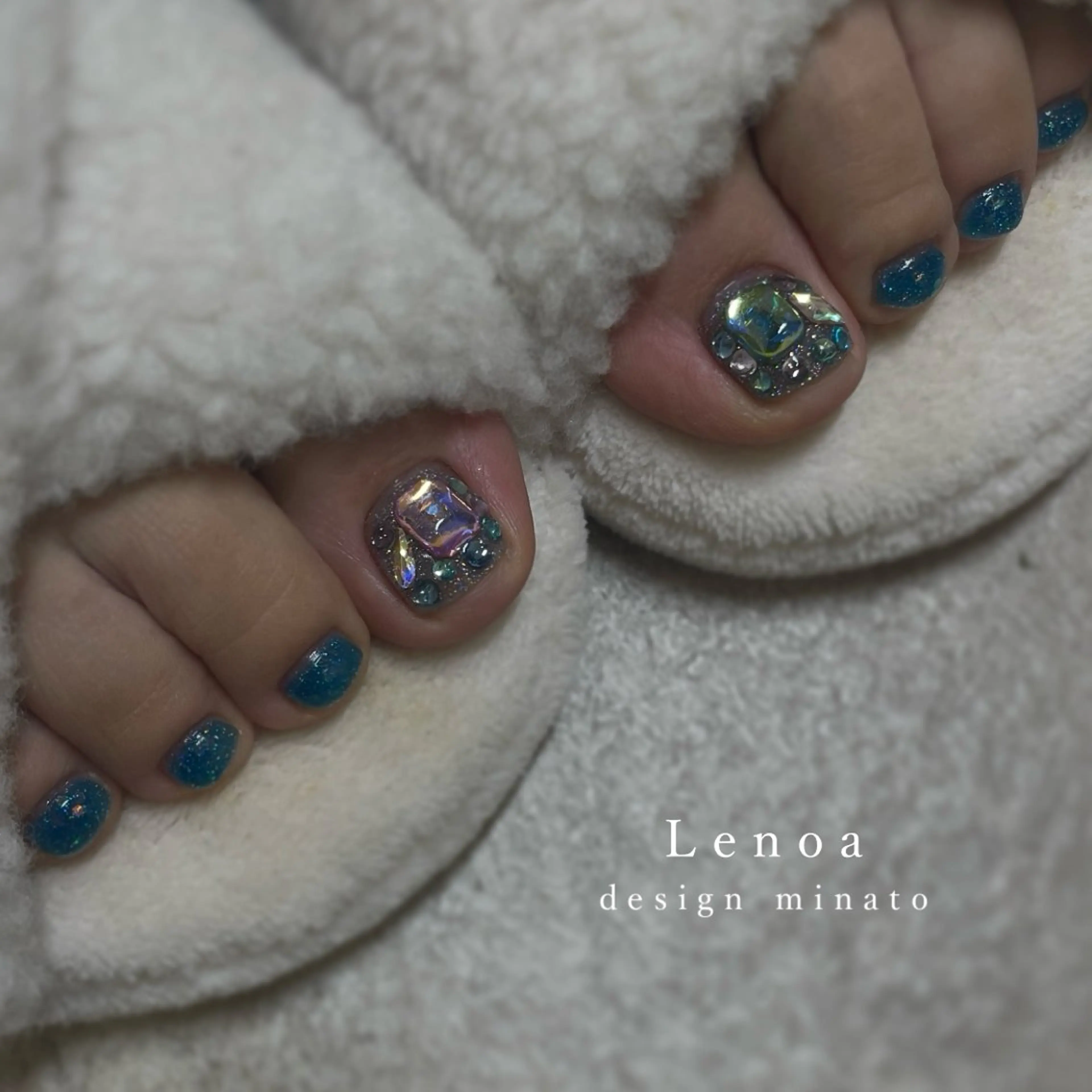 ネイル フットネイル Lenoa minatoのネイルデザイン