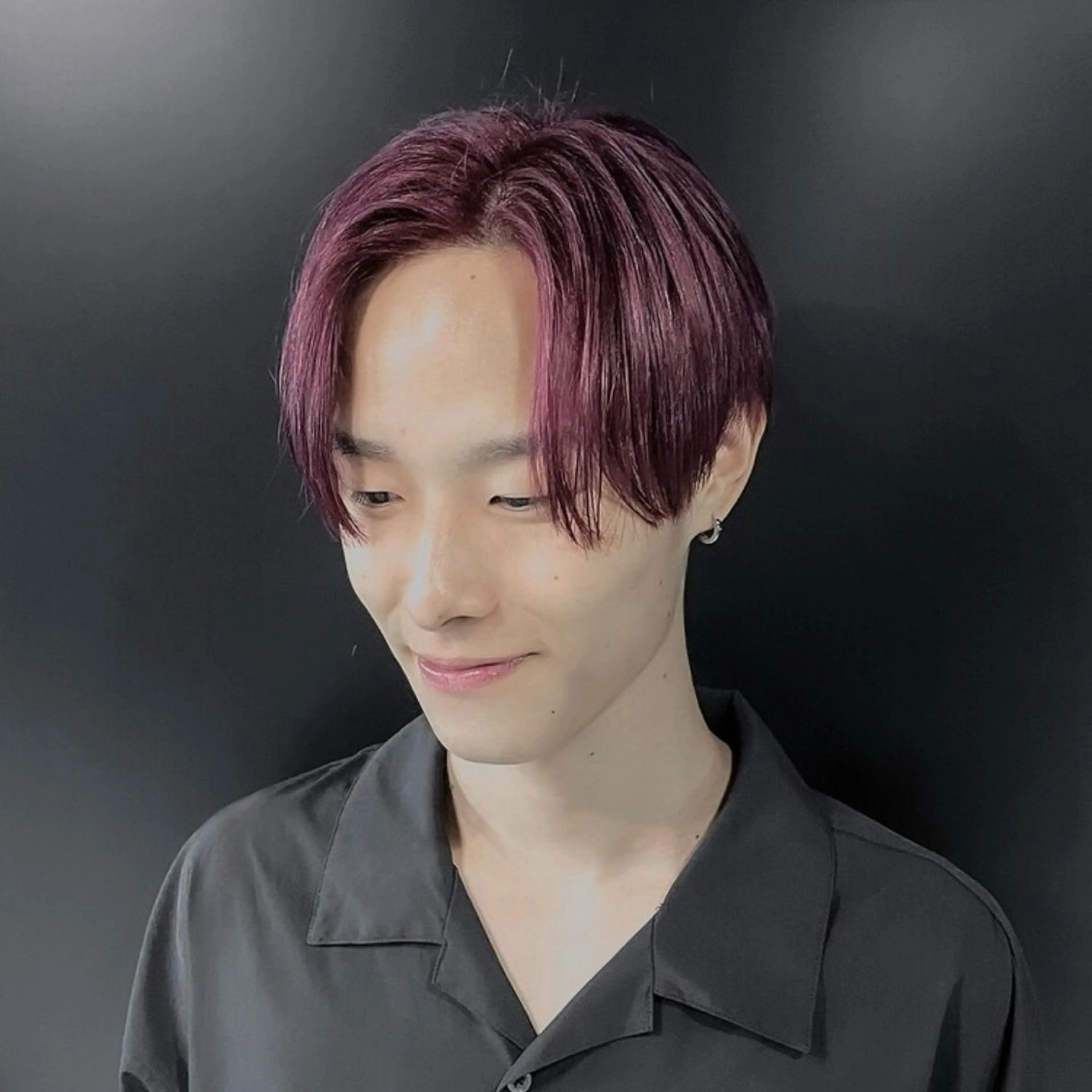 カラー メンズ ヘアカラー トリートメント ヘアセット メンズ/アメ村/河合 顕正のヘアスタイル