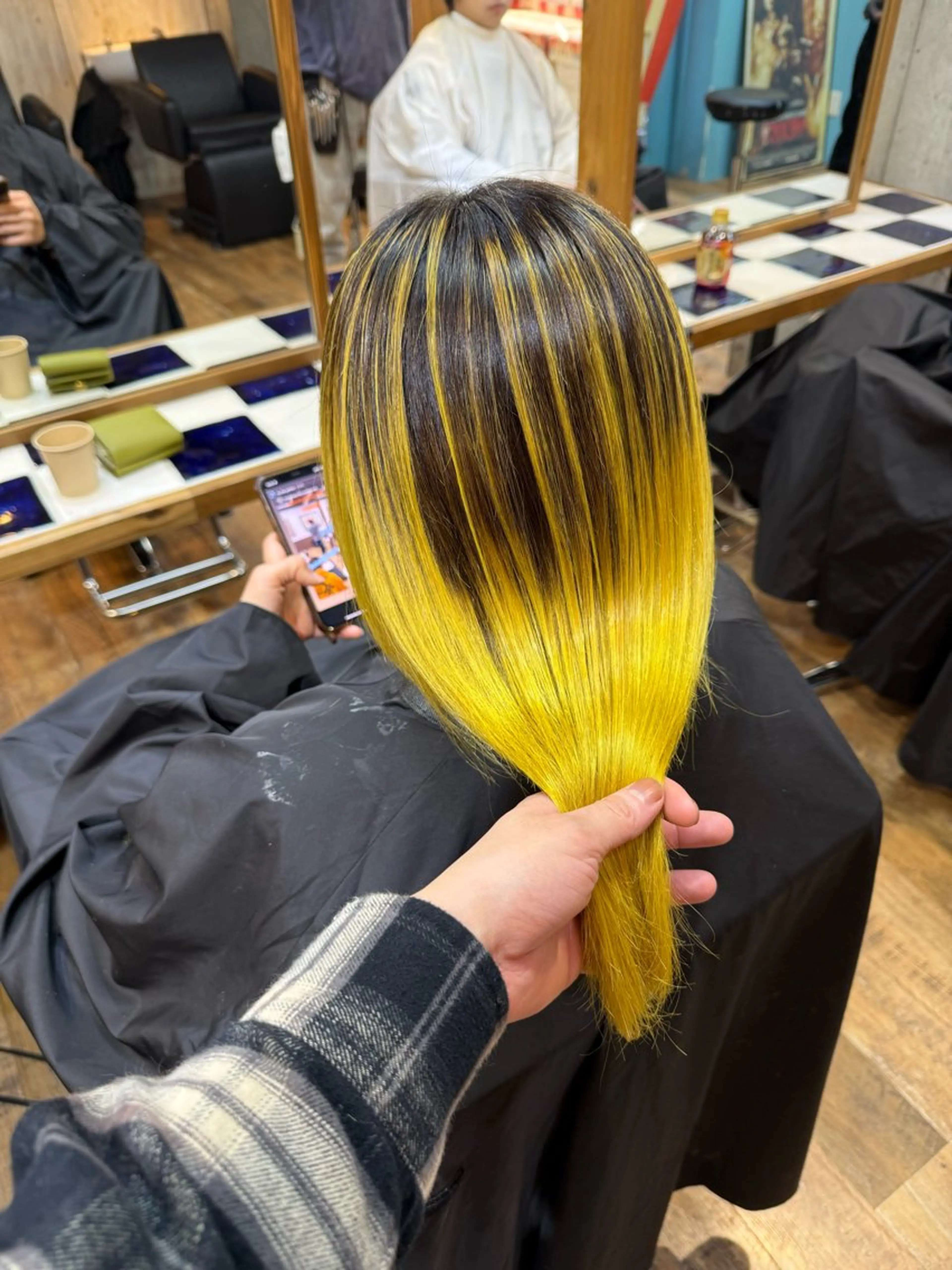 ミディアム カラー ヘアカラー トリートメント ❤️カラー得意 🧡松浦睦樹❤️のヘアスタイル