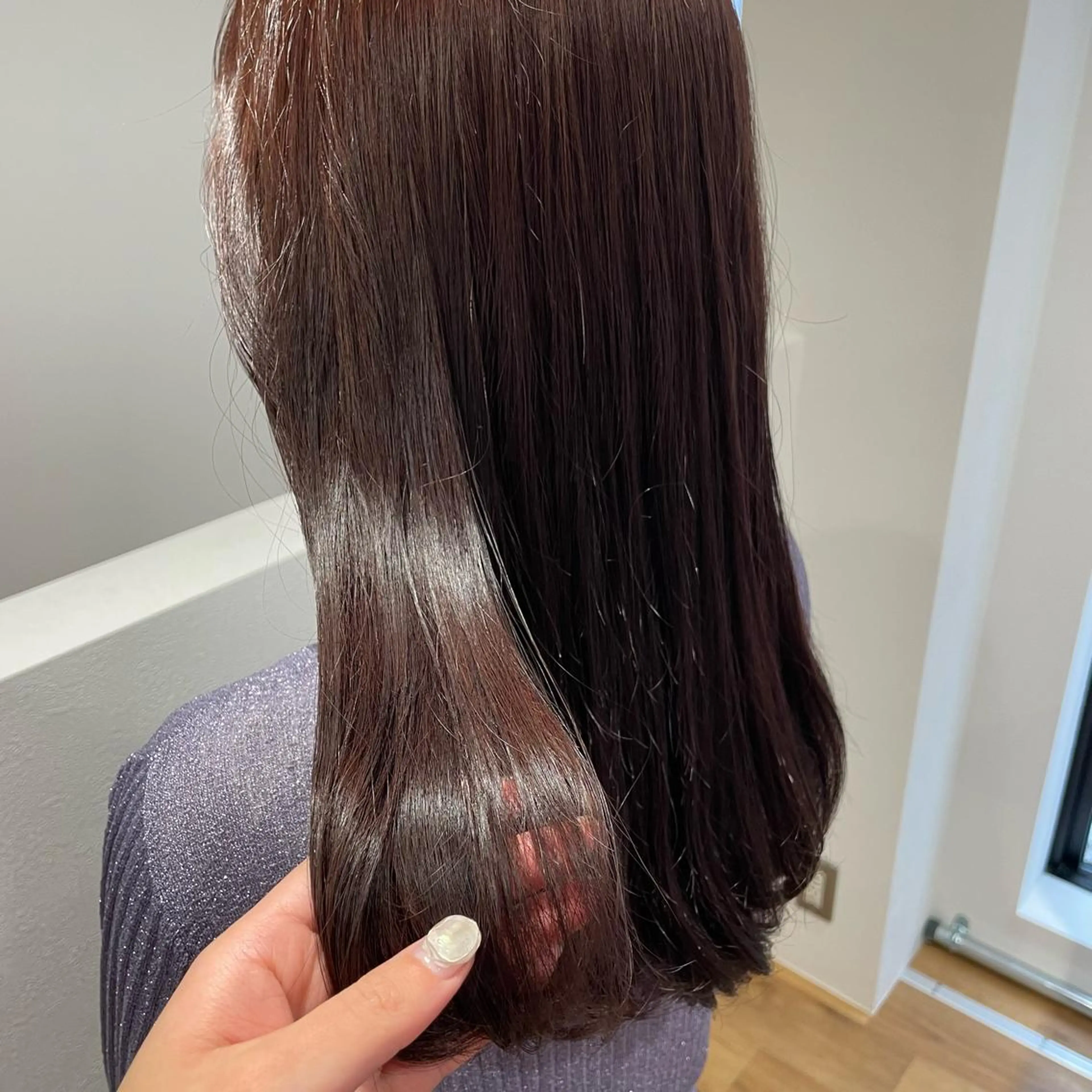 セミロング カラー ‎manami 💞🩰のヘアスタイル