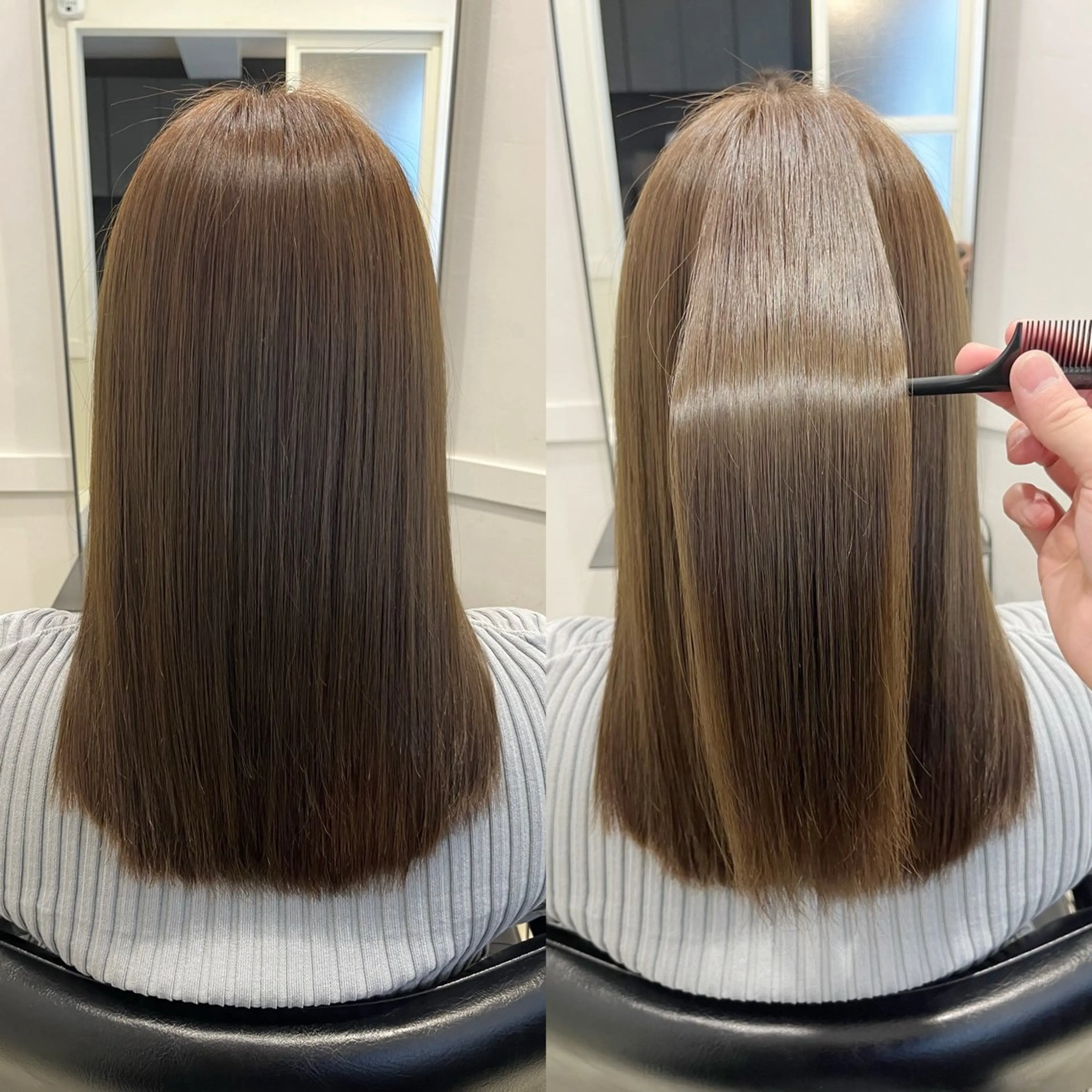 【プレミアム髪質改善✨】カット+髪質改善アルカリ酸熱 TRの写真