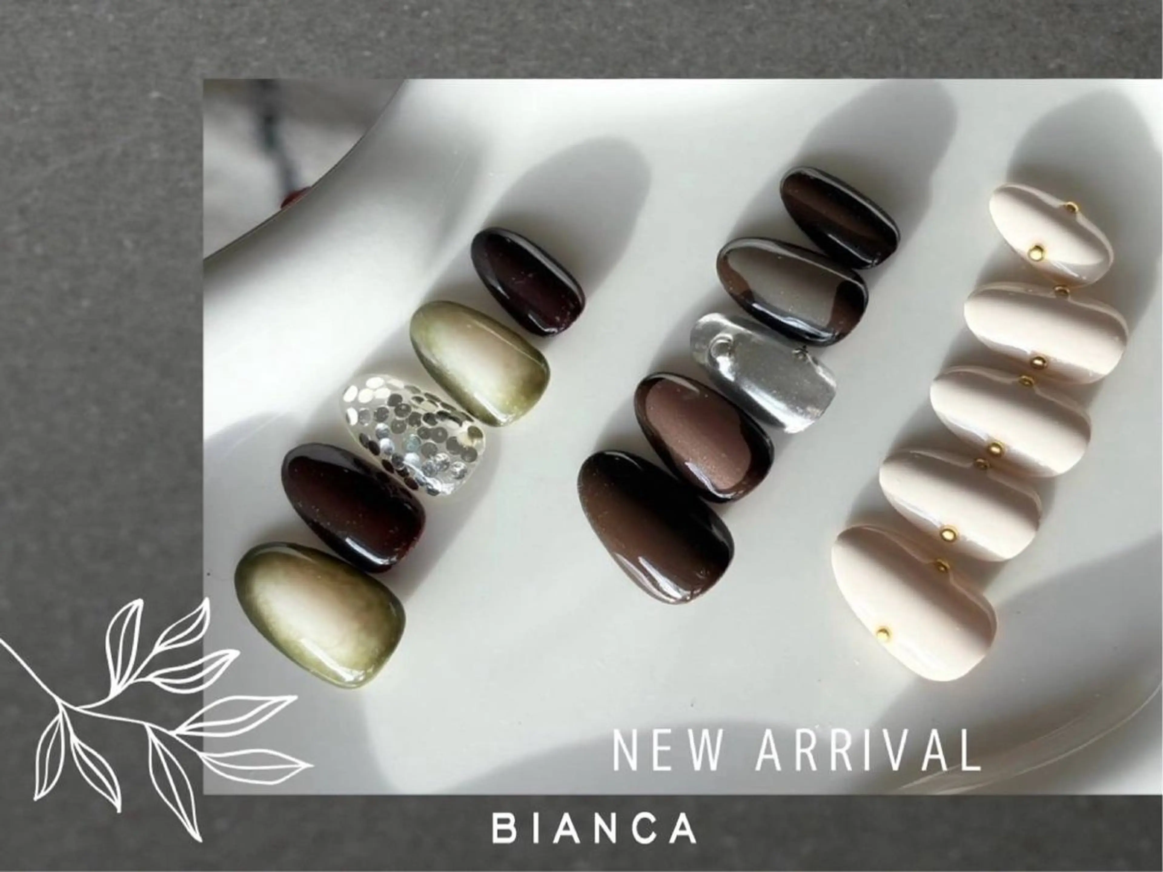 ネイル Bianca 名駅　Yamazoeのネイルデザイン