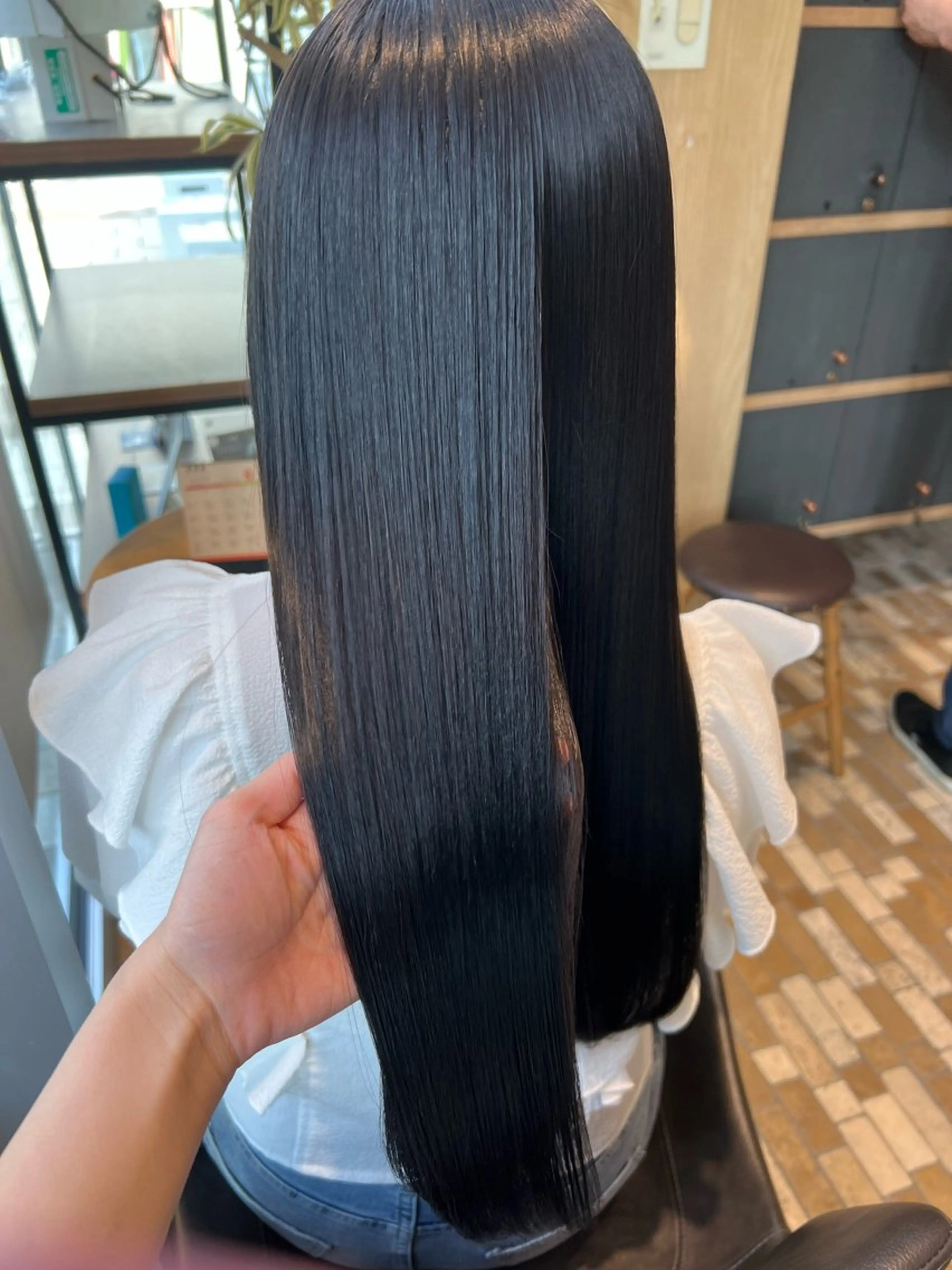 ロング カラー パーマ 髪質改善 ストレートパーマ カット ヘアカラー 縮毛矯正 🫧Ai/ ロロネー森ノ宮💖のヘアスタイル