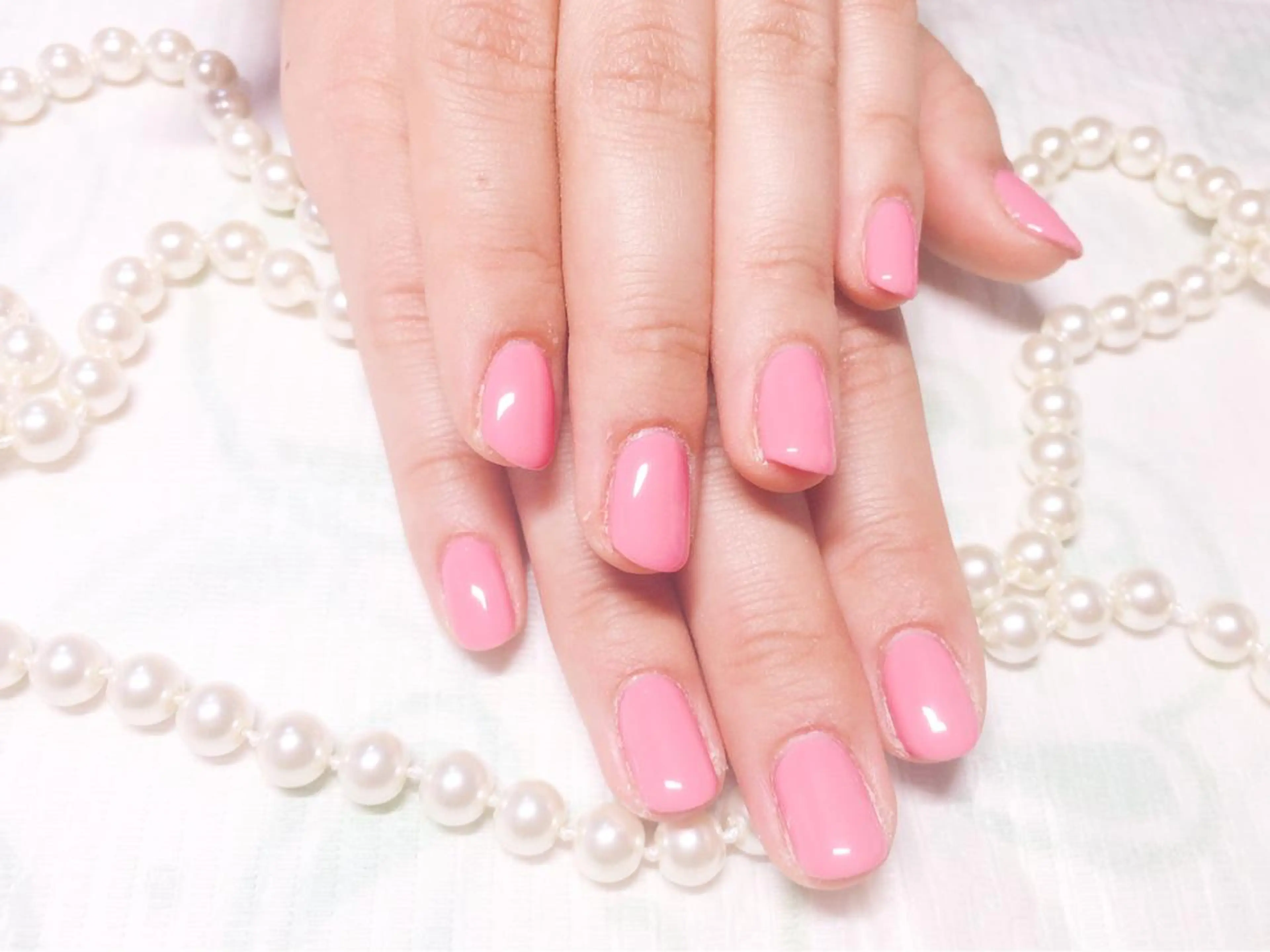ネイル シンプルネイル ハンドネイル フットネイル ネイルサロン HARRYS所属・ネイル･脱毛サロン HARRYSのエステ・リラクイメージ