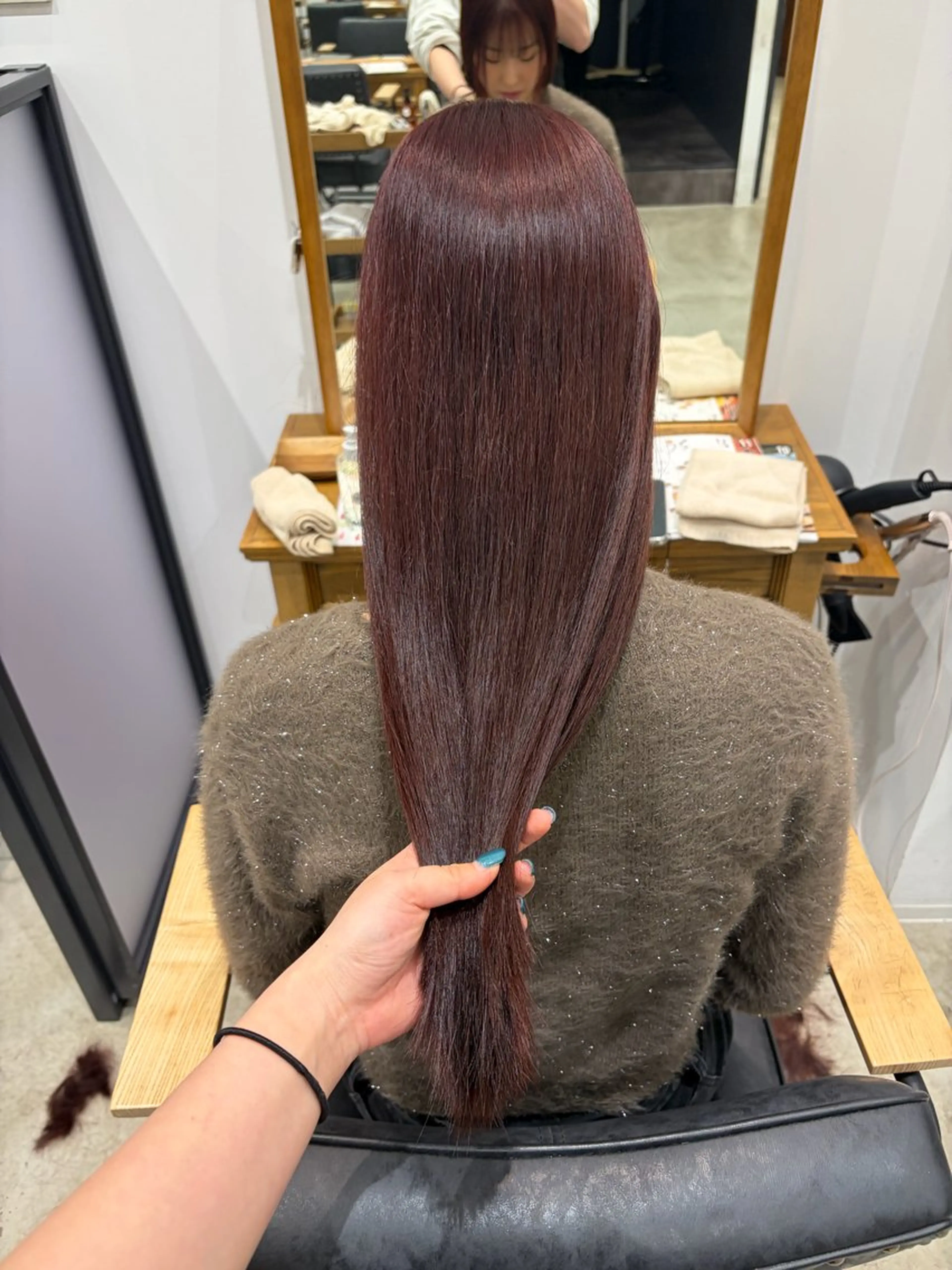 ロング カット ヘアカラー 大久保 雪乃🌛のヘアスタイル