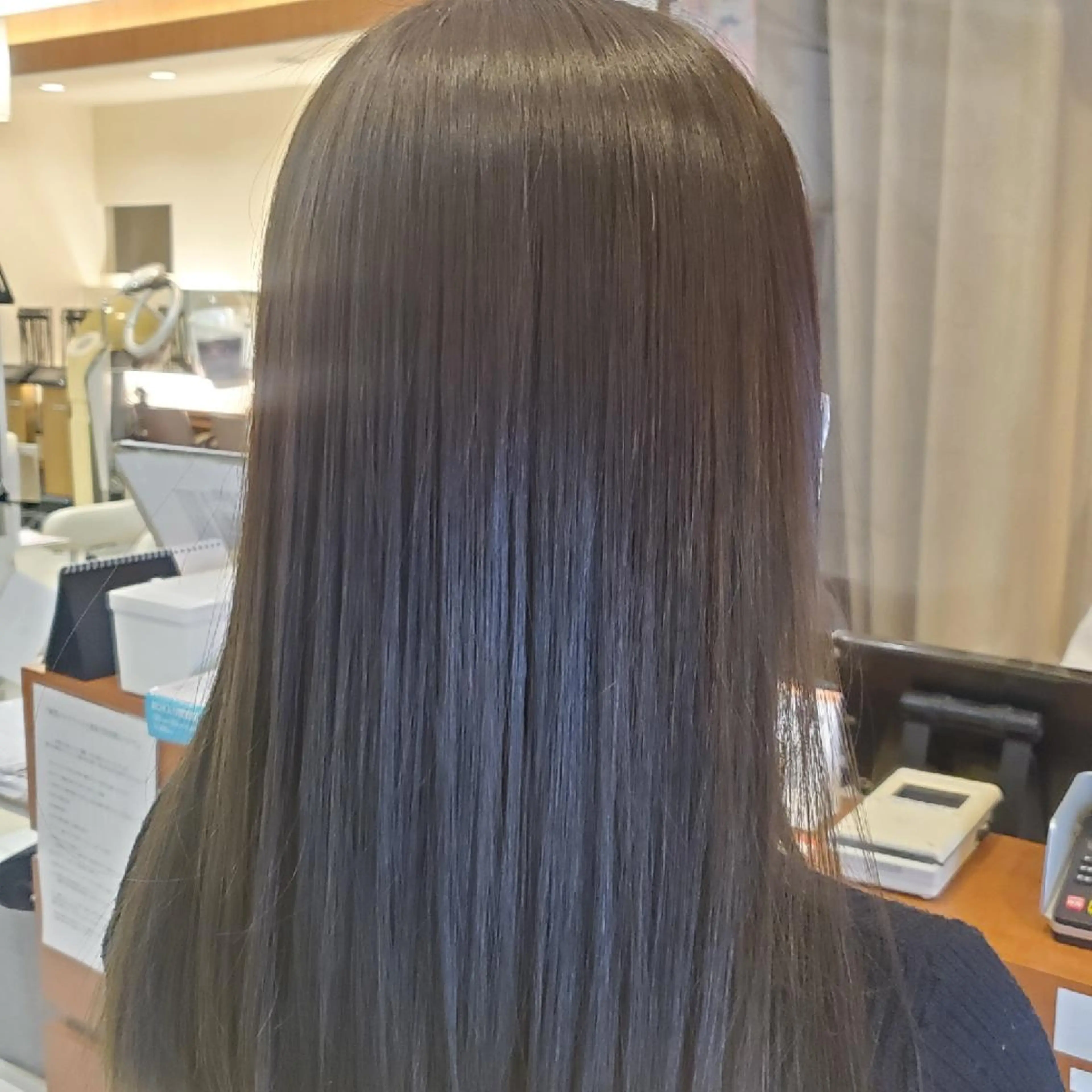 カラー 北野 親善のヘアスタイル