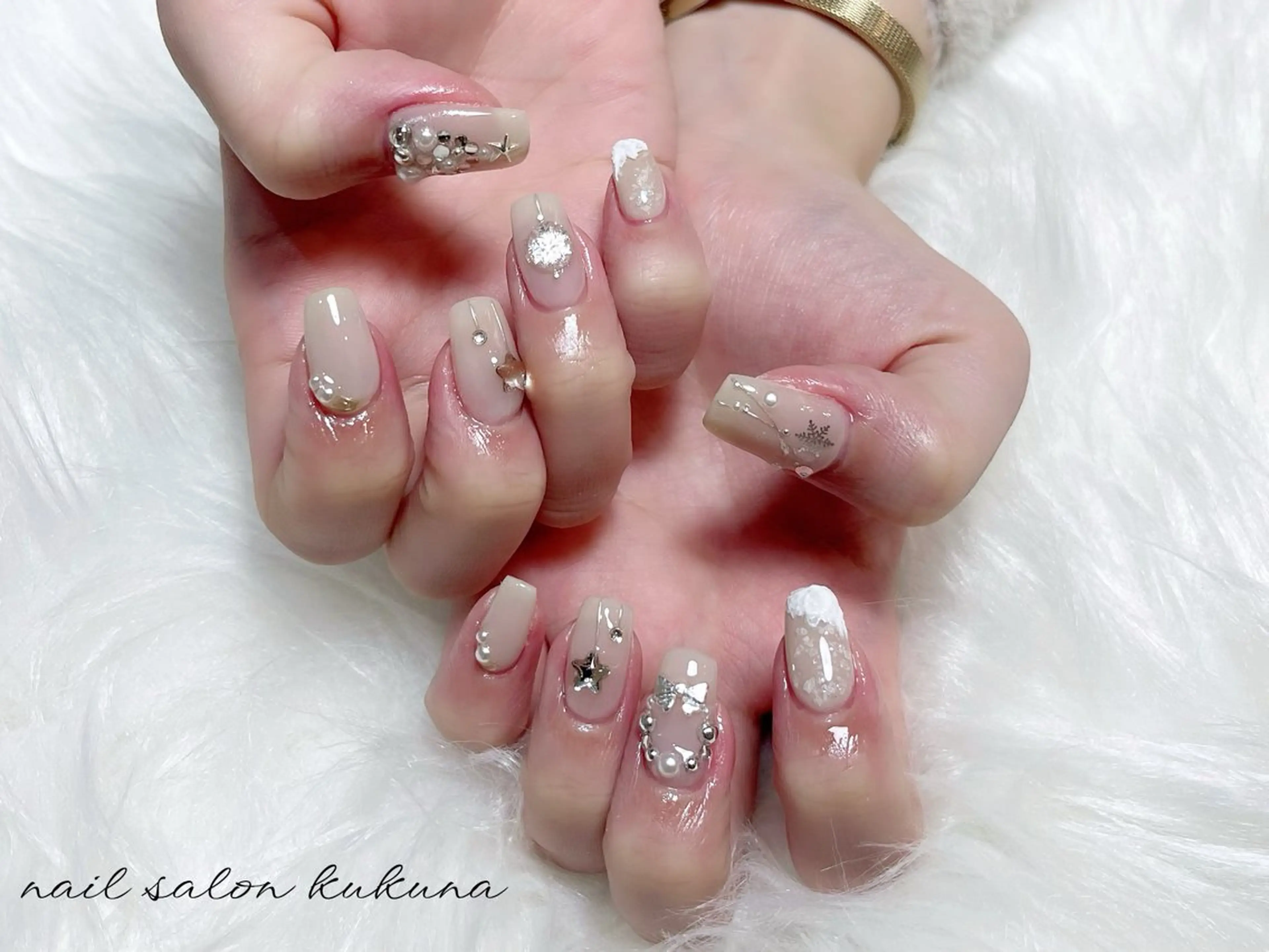 ネイル アートネイル 持ち込み nail salon kukuna所属・nail salon 心斎橋アメ村のネイルデザイン