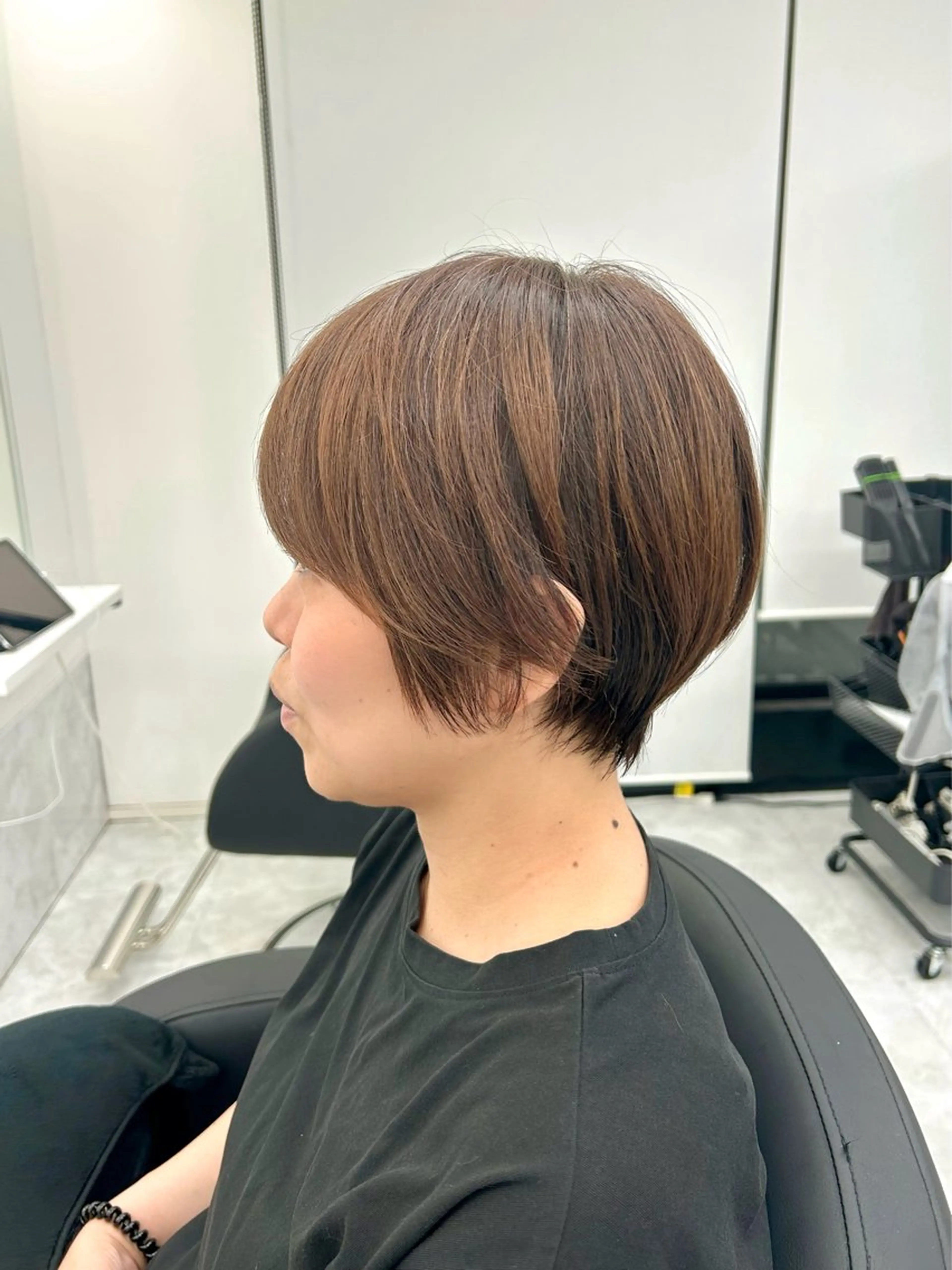 ショート F.所属・miku 🍑髪質改善サロンのヘアスタイル