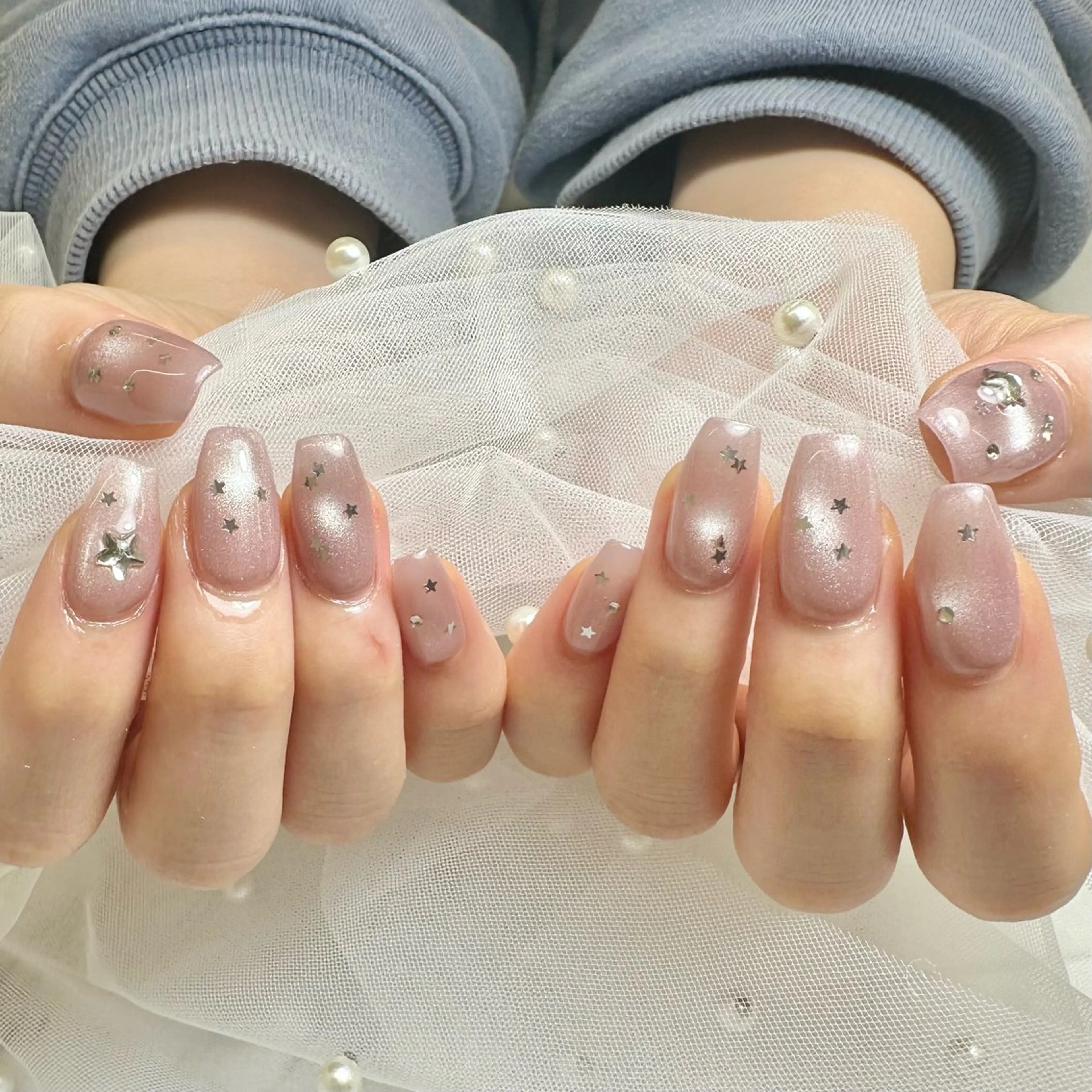 ネイル ハンドネイル nami🐰🎀 堺筋本町ネイルサロンのネイルデザイン