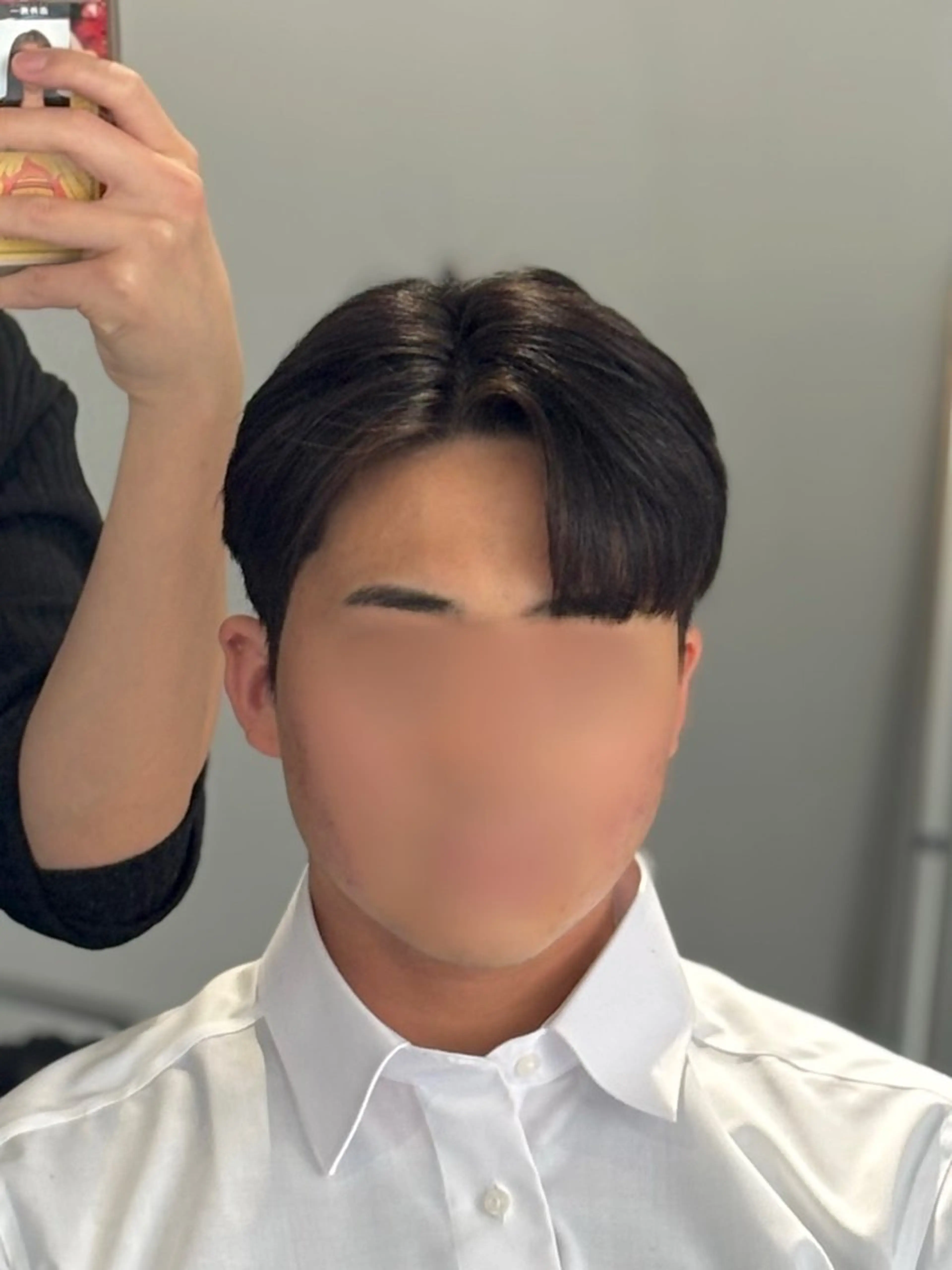 ショート パーマ メンズ カット パーマ 韓国メンズヘア/ ダウンパーマ/歩夢のヘアスタイル