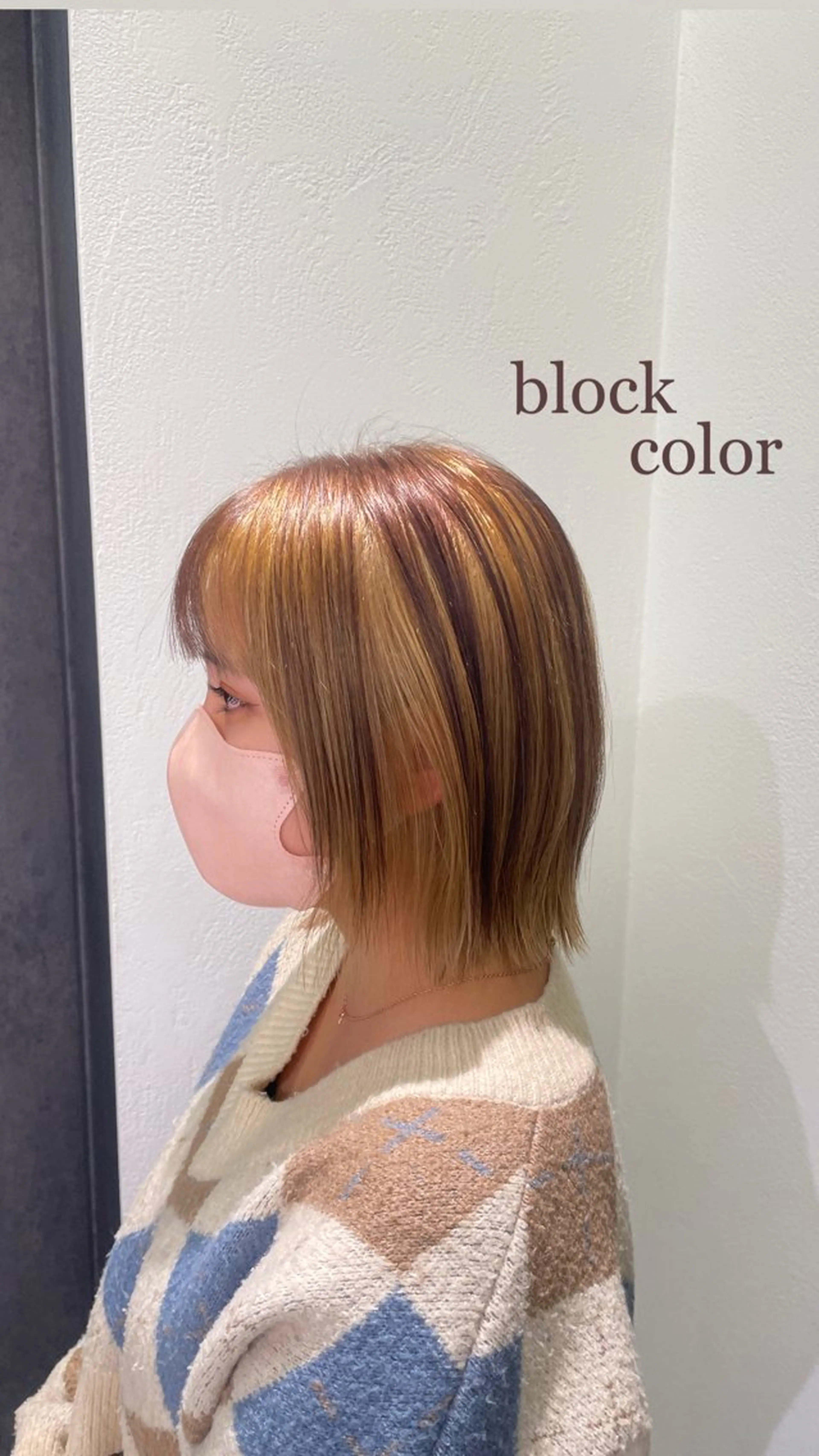 カラー ブリーチ デザインカラー ZAZA AOYAMA所属・ブリーチ・デザイン カラー/江原のヘアスタイル