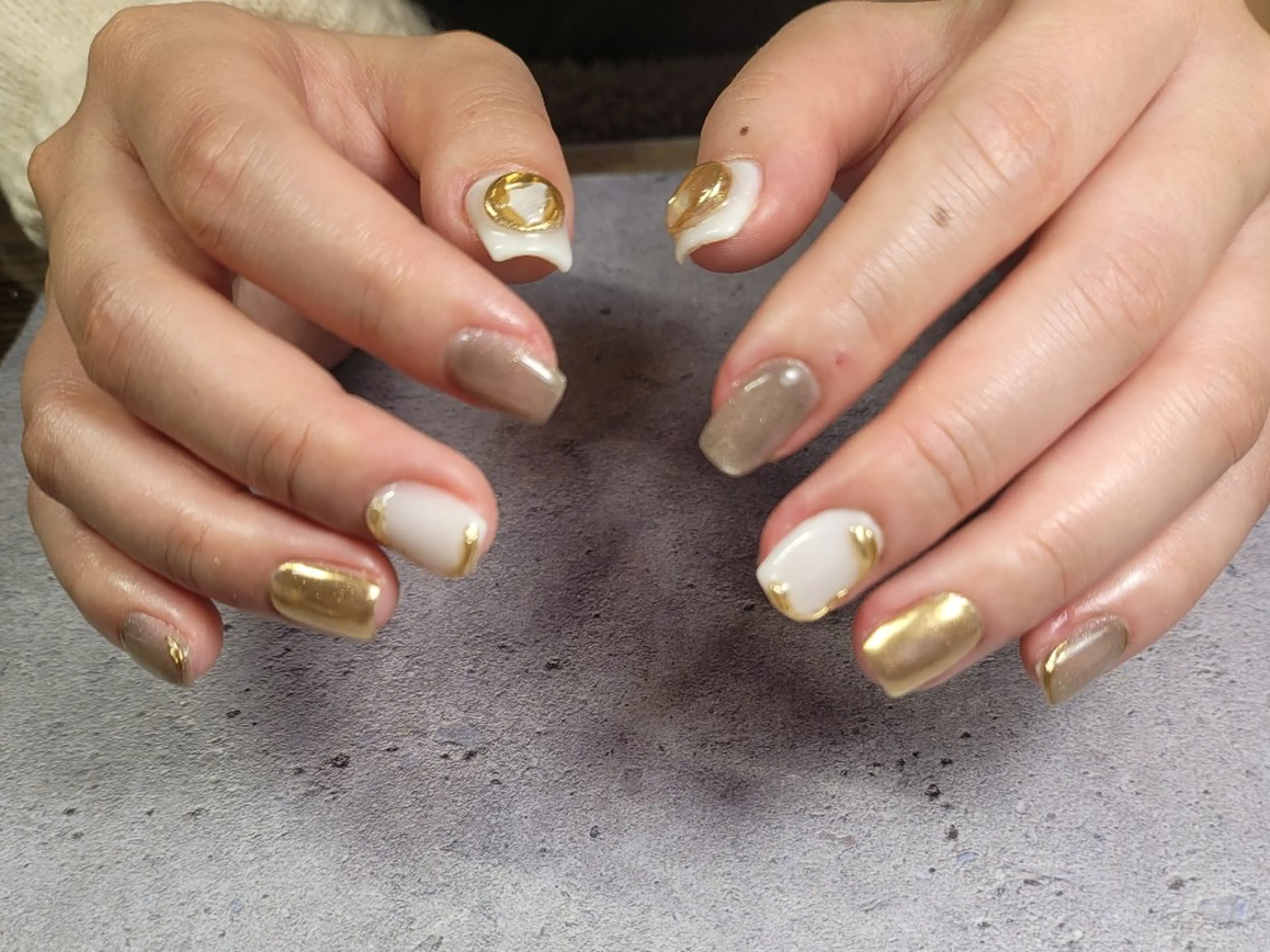 ネイル ハンドネイル Salon-NAKO 🐷shirai🐷のネイルデザイン