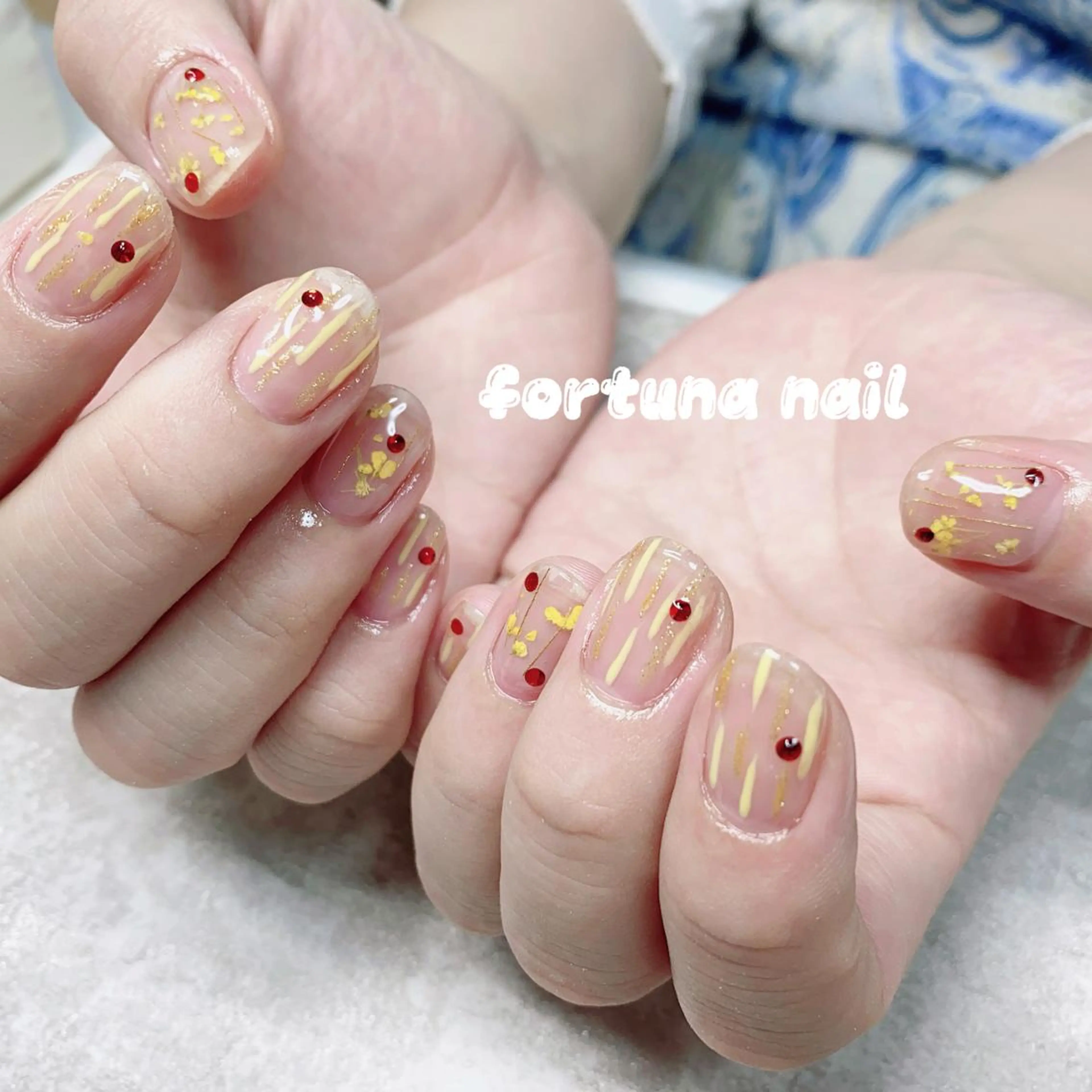 ネイル ハンドネイル ハンドケア Nail •Head スパFortunaのネイルデザイン