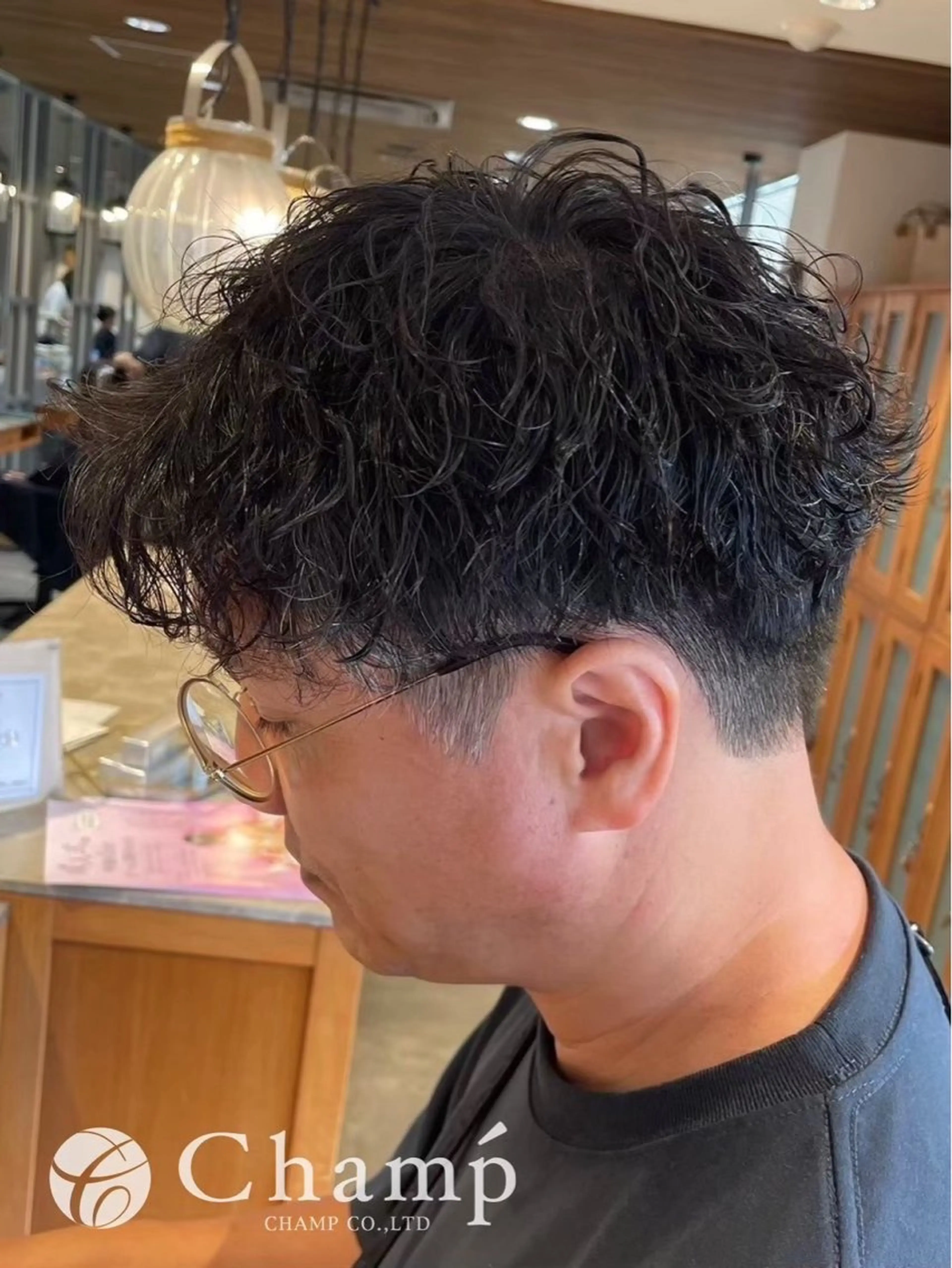 パーマ メンズ isi(イシ)所属・isi／門真／古川橋 EITOのヘアスタイル