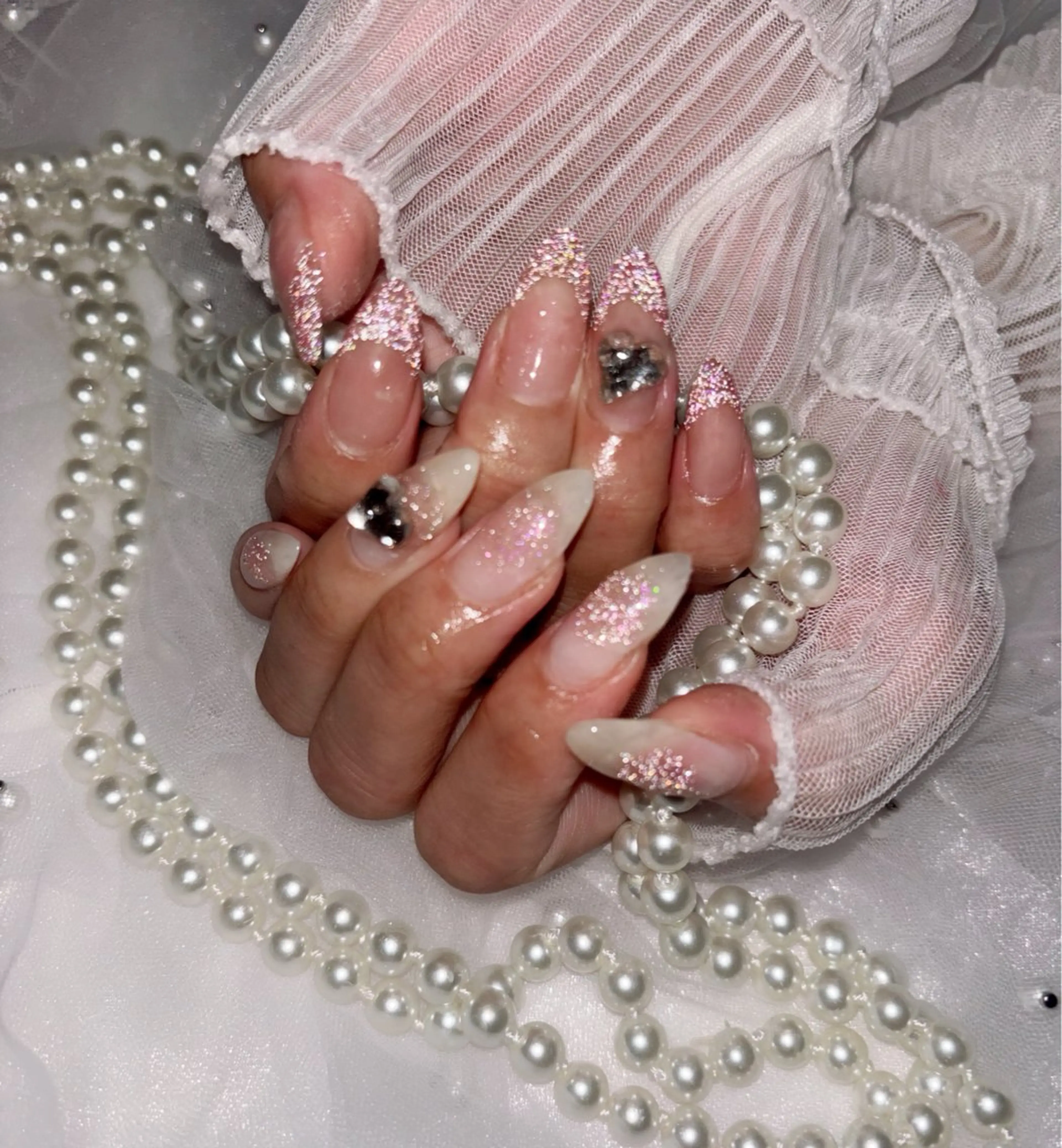 ネイル フラッシュネイル ハンドネイル Nail Salon macherieのネイルデザイン