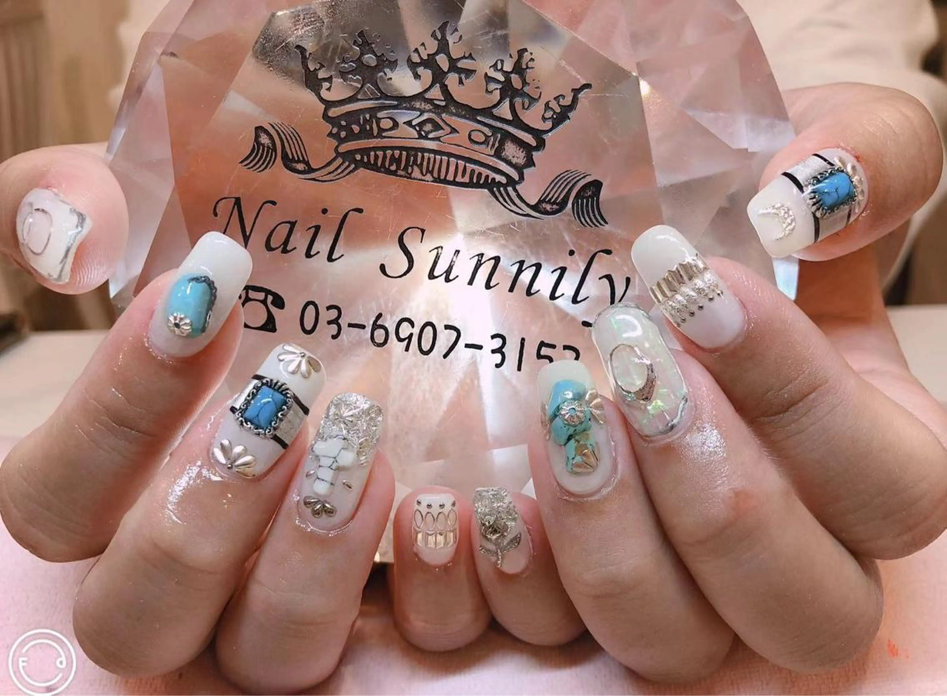 ネイル 長さだし専門店 M2　rikaのネイルデザイン