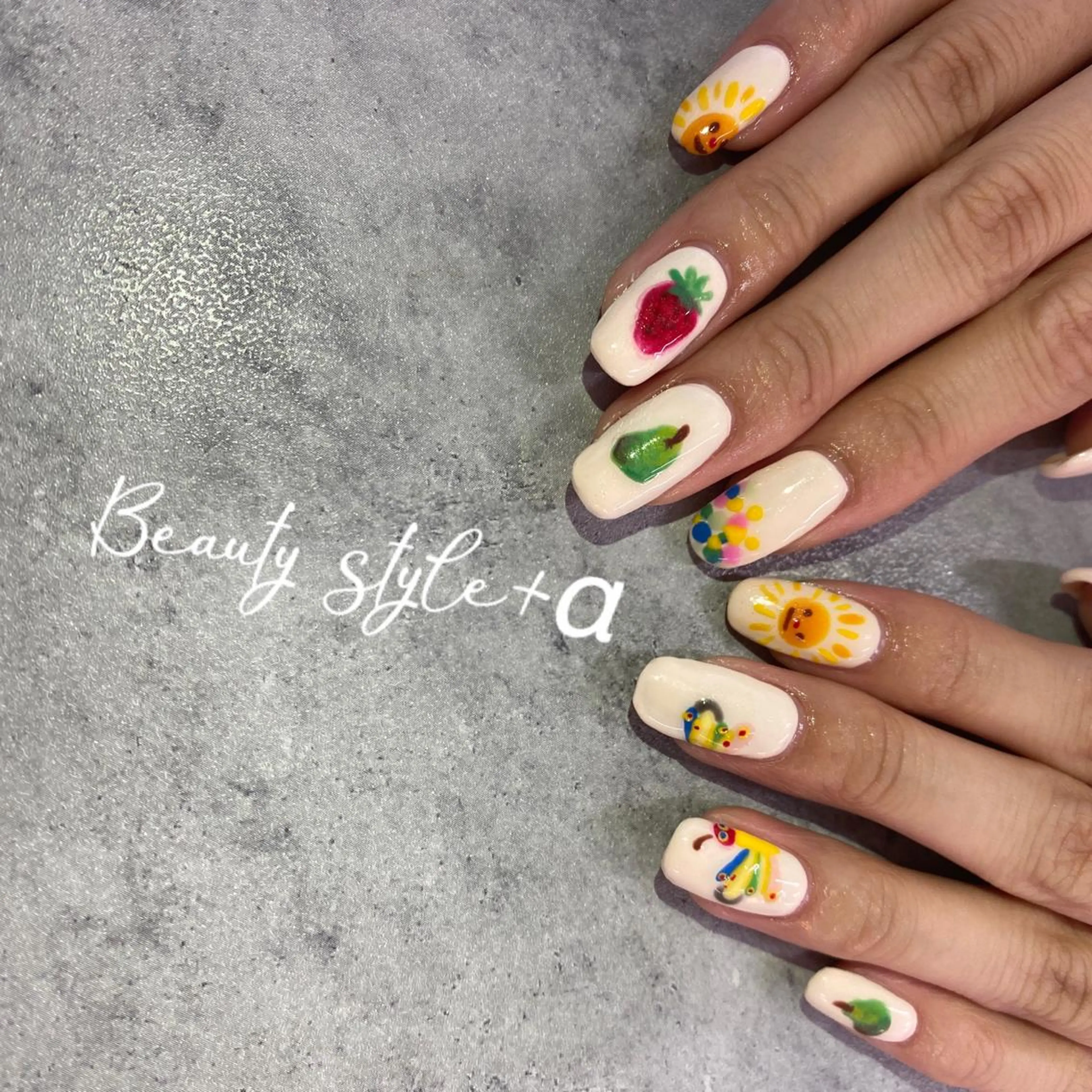 ネイル Beauty style +α所属・Memezawa Nanaのネイルデザイン