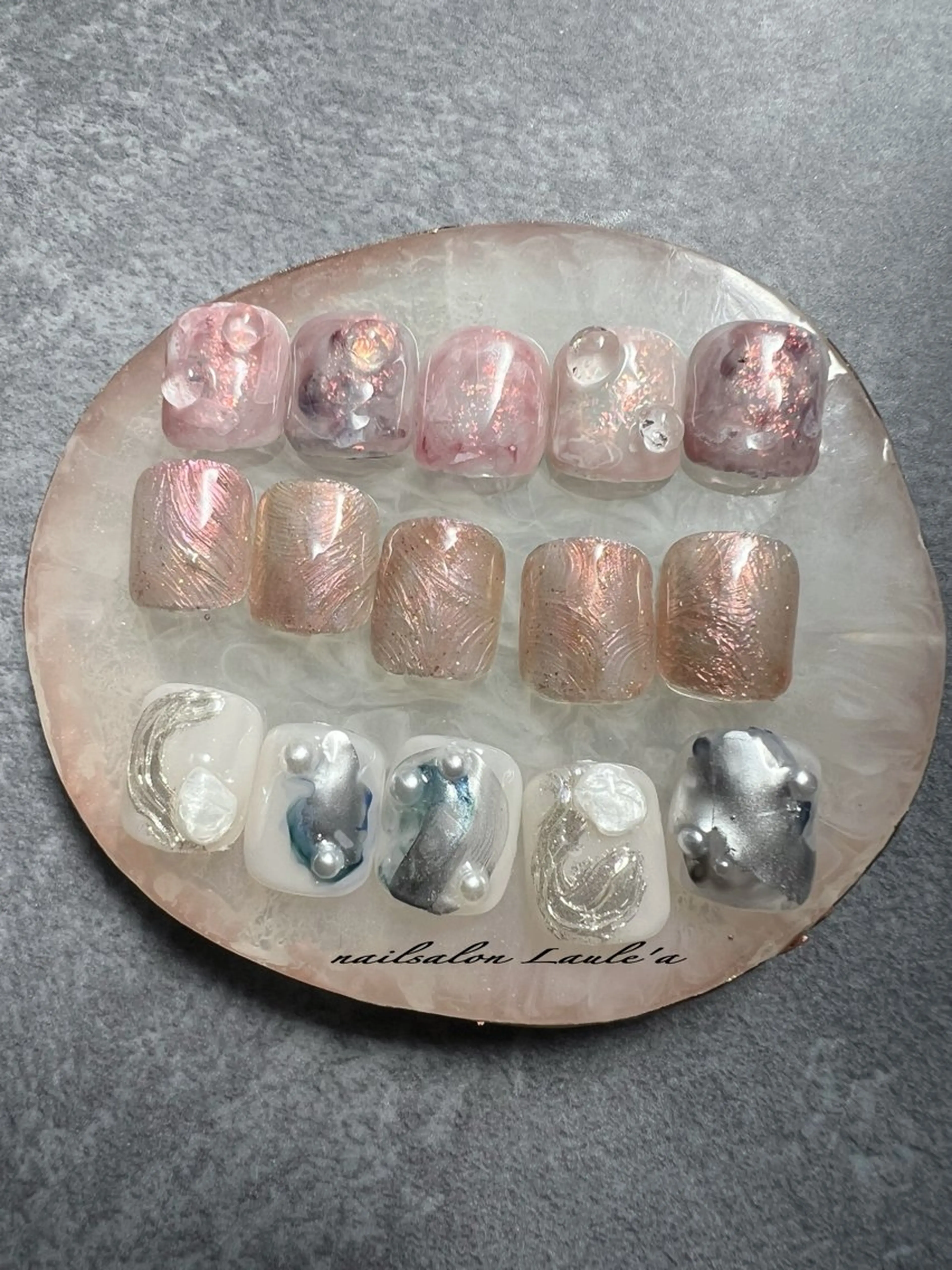 ネイル フットネイル nailsalon Laule'aのネイルデザイン