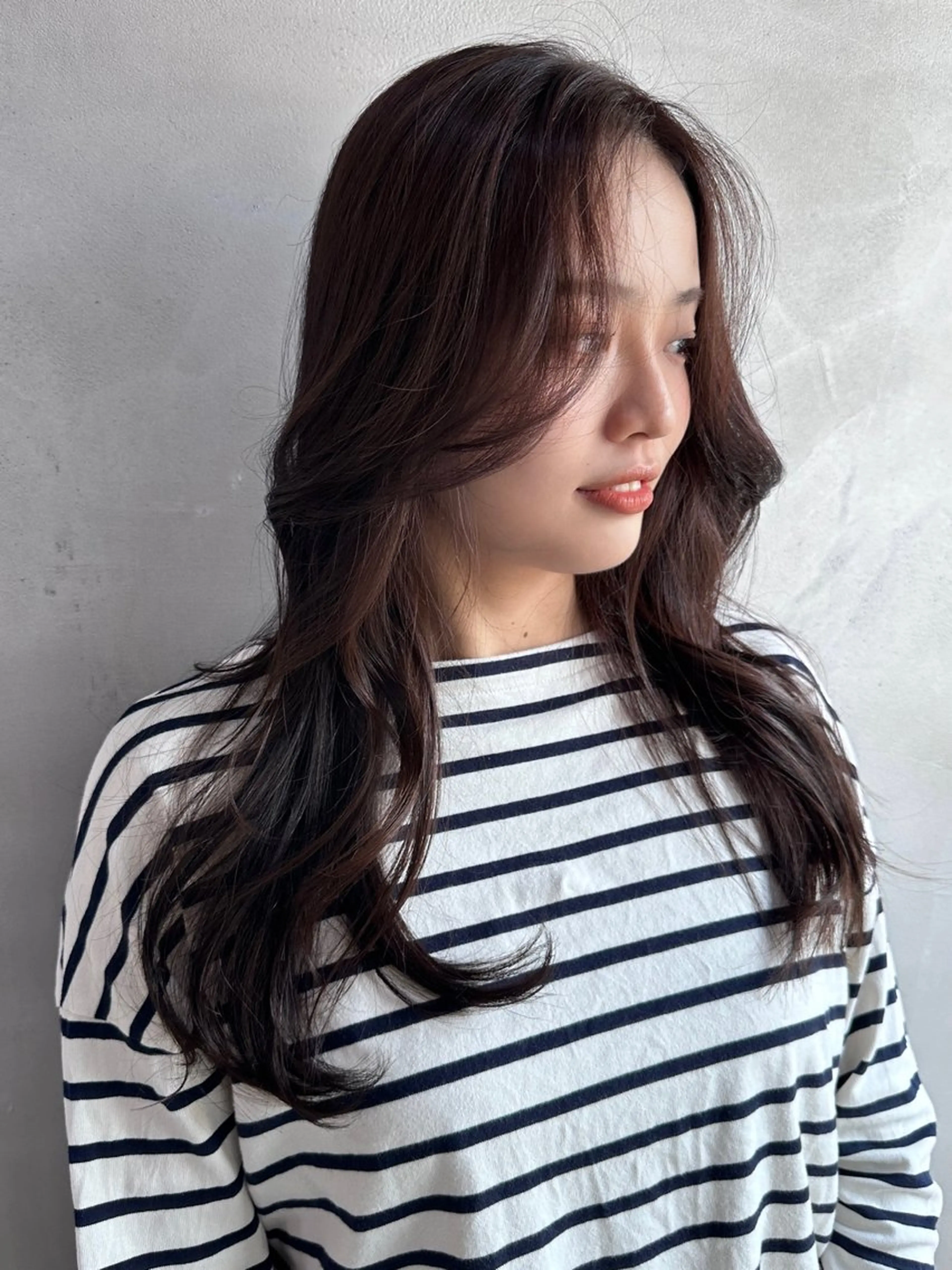 ロング カラー カット ヘアカラー トリートメント 【SIUN】健太郎 髪質改善/透明感のヘアスタイル