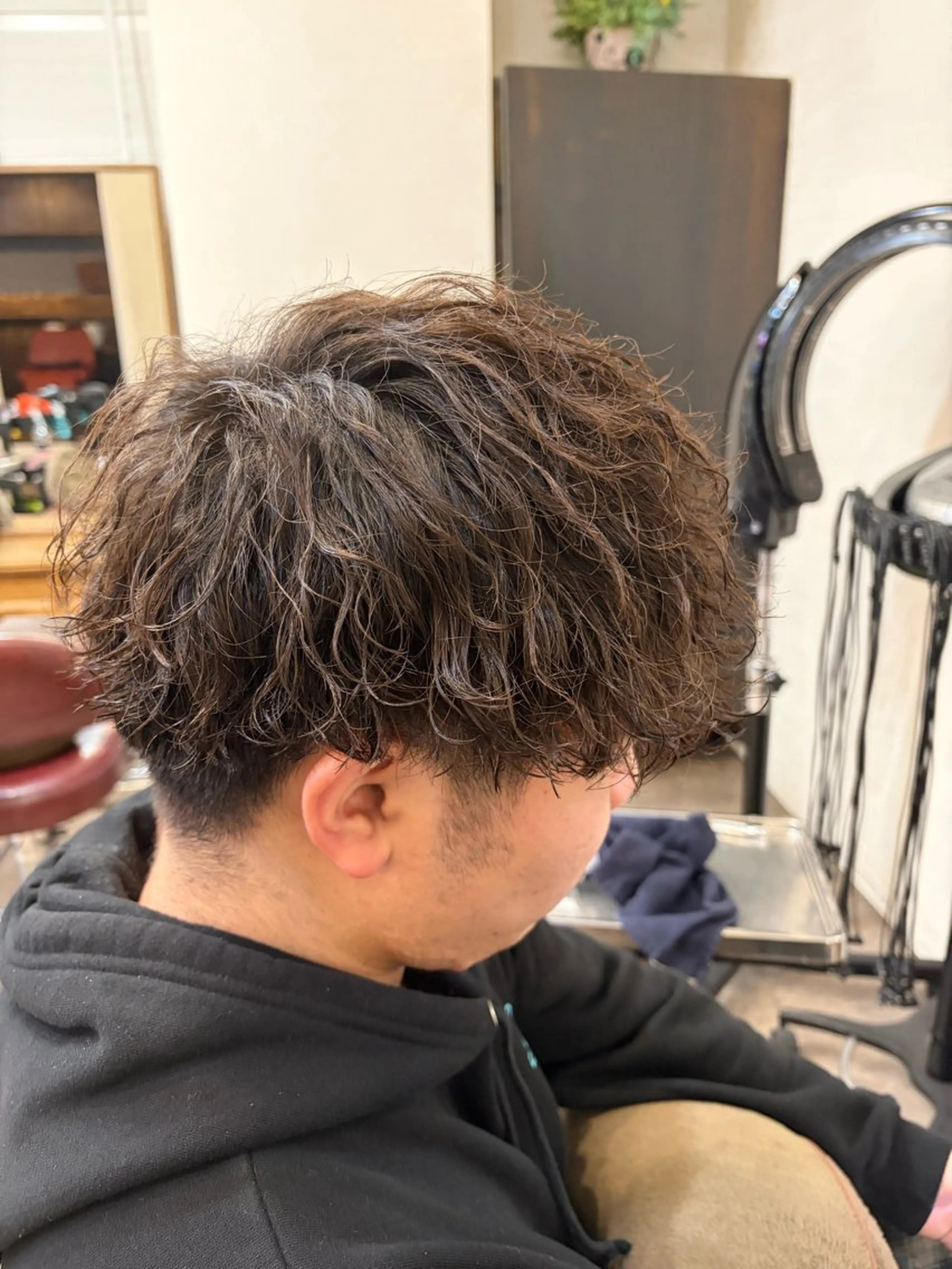 ショート パーマ メンズ マツエク特化 根本莉子のマツエク・マツパデザイン