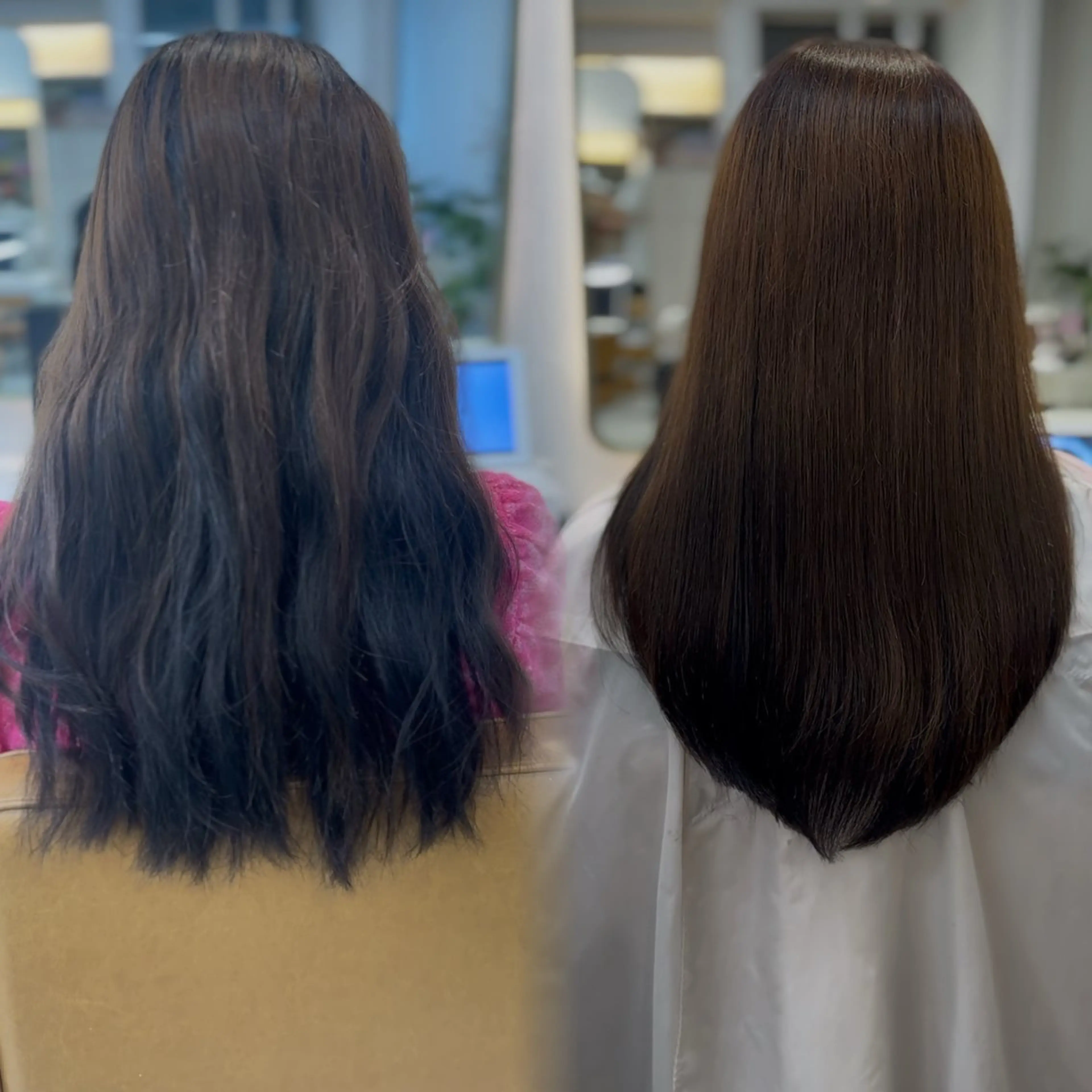 ロング 韓国ヘア/レイヤー/ 透明感カラー/SHUのヘアスタイル