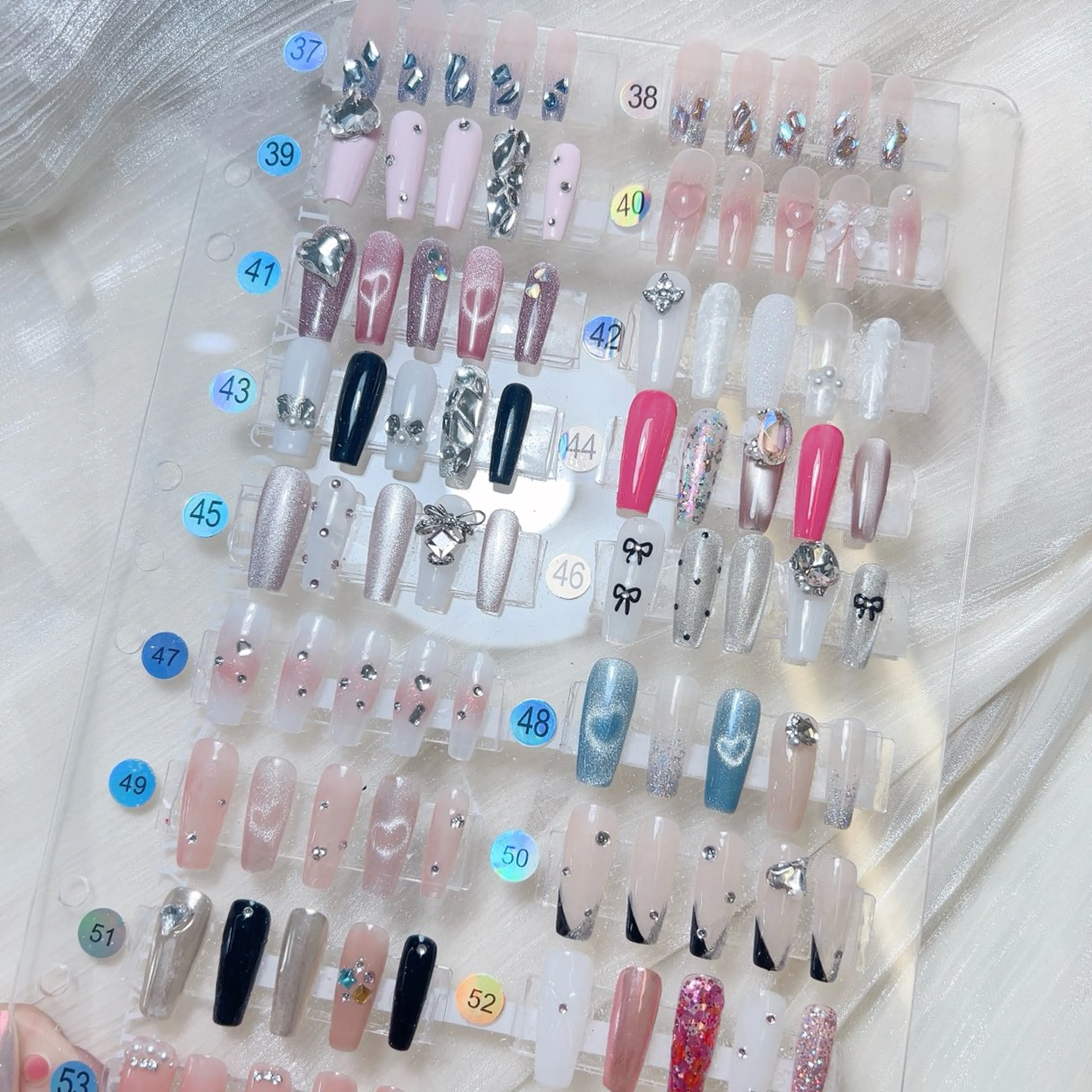 ネイル ハンドネイル M🌷nail 長さだし専門店のネイルデザイン