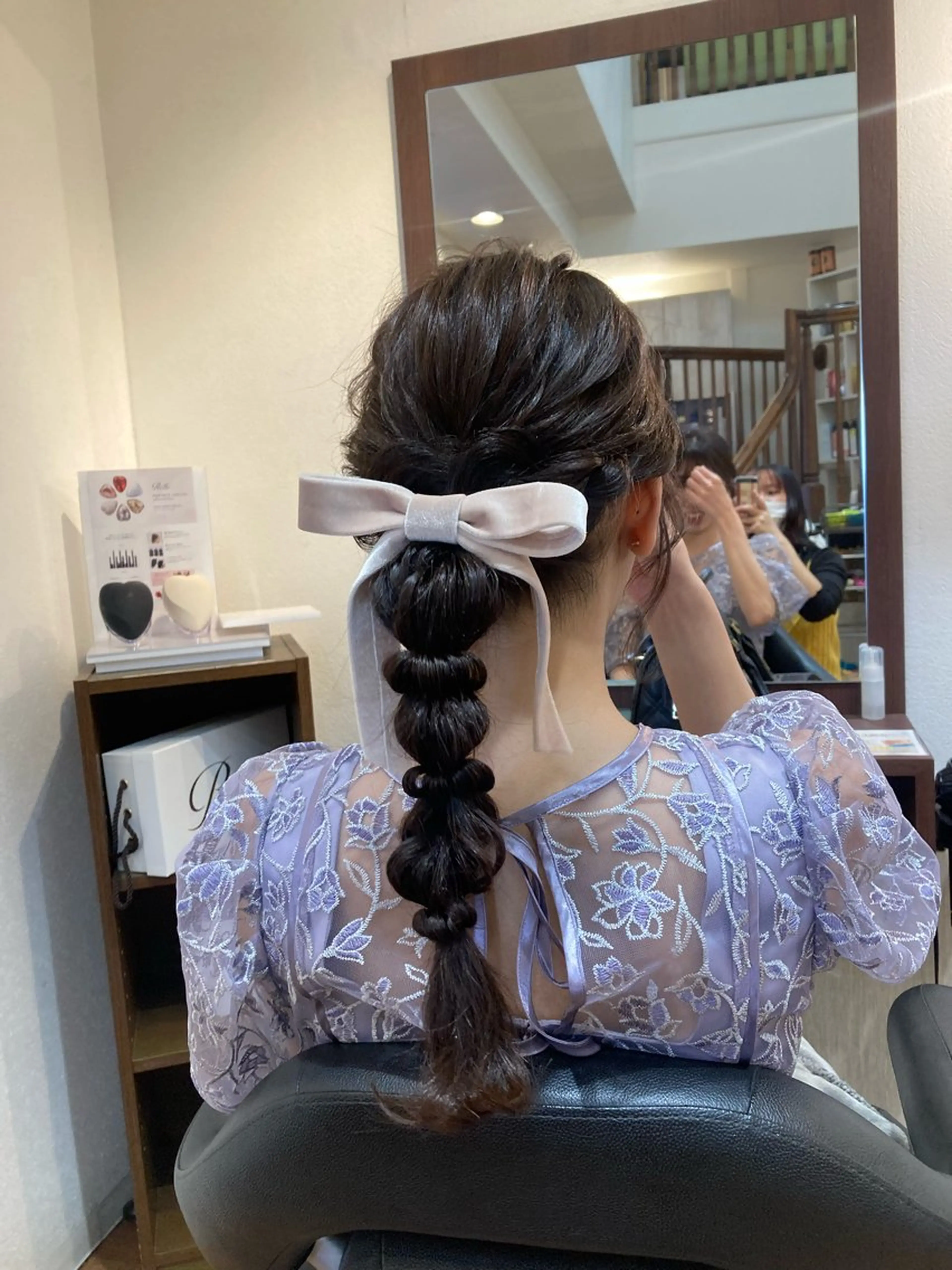 ヘアアレンジ MOLLASALON 浅香山店所属・髪質改善カラー 縮毛矯正🤍辻桃加のヘアスタイル