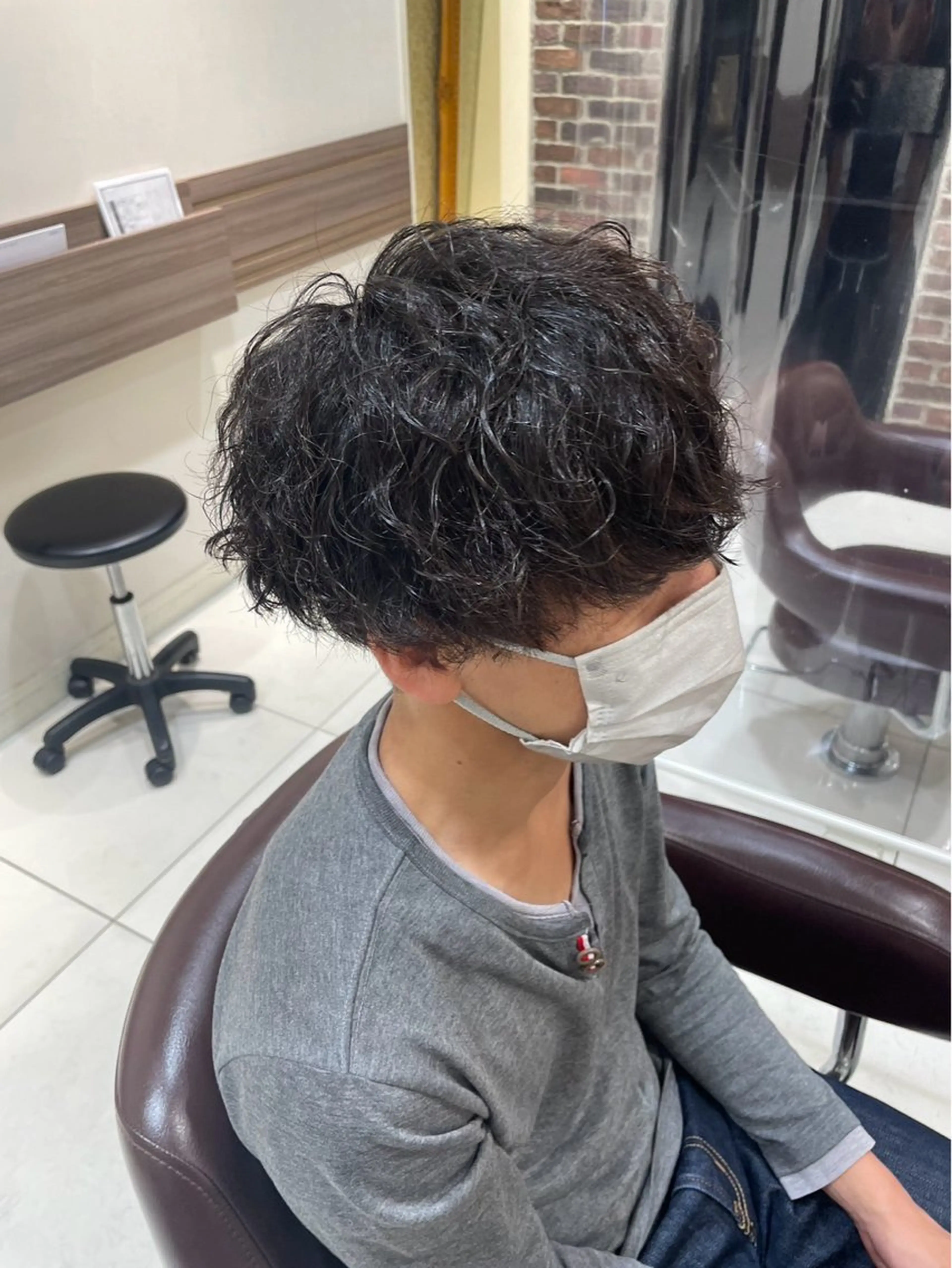 パーマ メンズ bassa東大和店 白石優輝のヘアスタイル